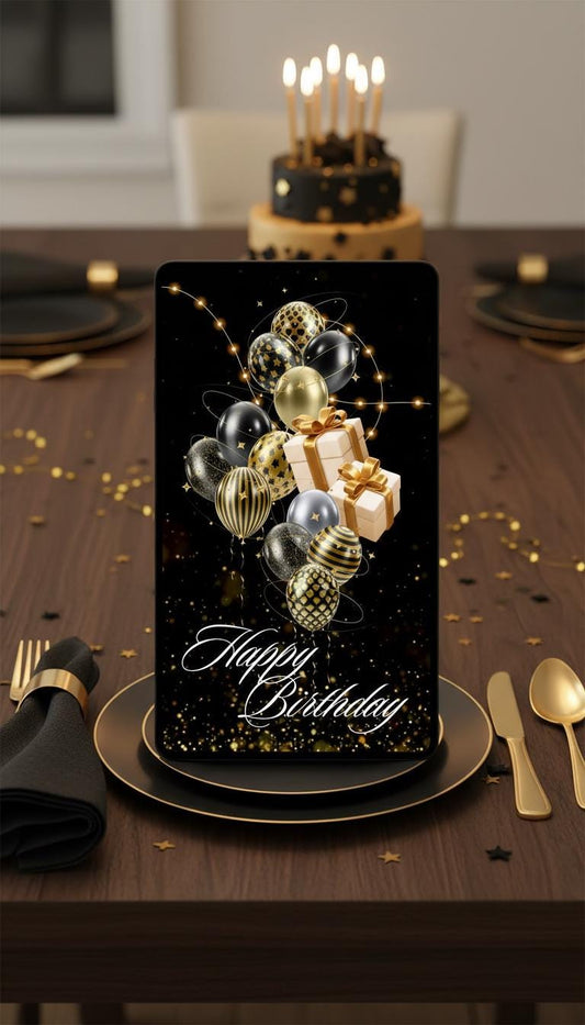 Animated Birthday eCard | Editable Canva Template (Instant Download) | Loki's Shop Too