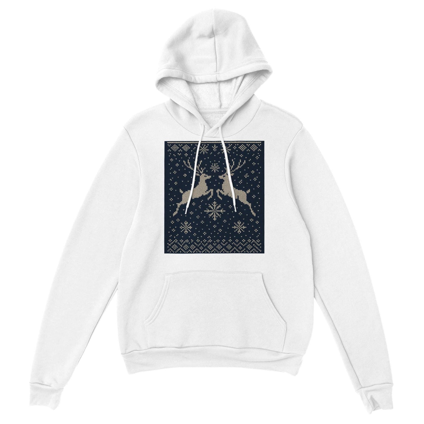 Vintage Nordic Style Pullover Hoodie Cozy Hoodie Timeless Design Sweater Clothing Warm Winter Outfit | Loki's Shop Too