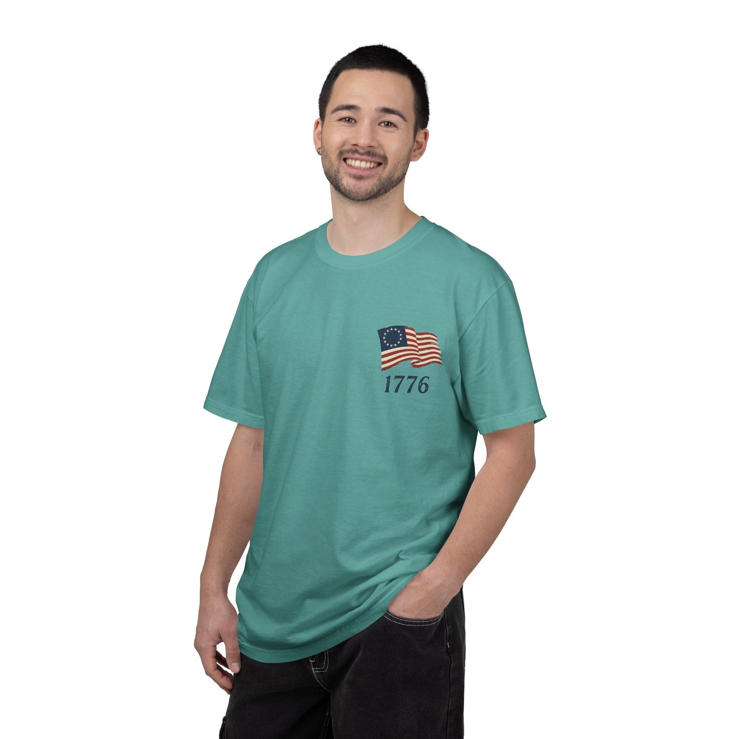 America 250th Anniversary Shirt | Revolutionary War Flag Tee, Patriotic USA Freedom (1776-2026) | Loki's Shop Too