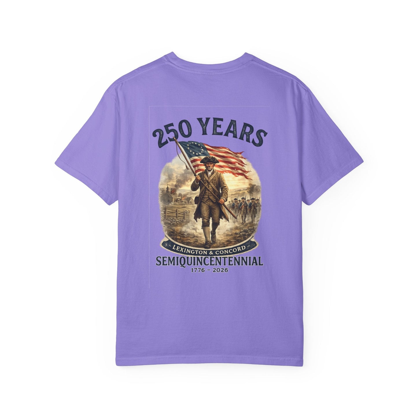 America 250th Anniversary Shirt | Revolutionary War Flag Tee, Patriotic USA Freedom (1776-2026) | Loki's Shop Too
