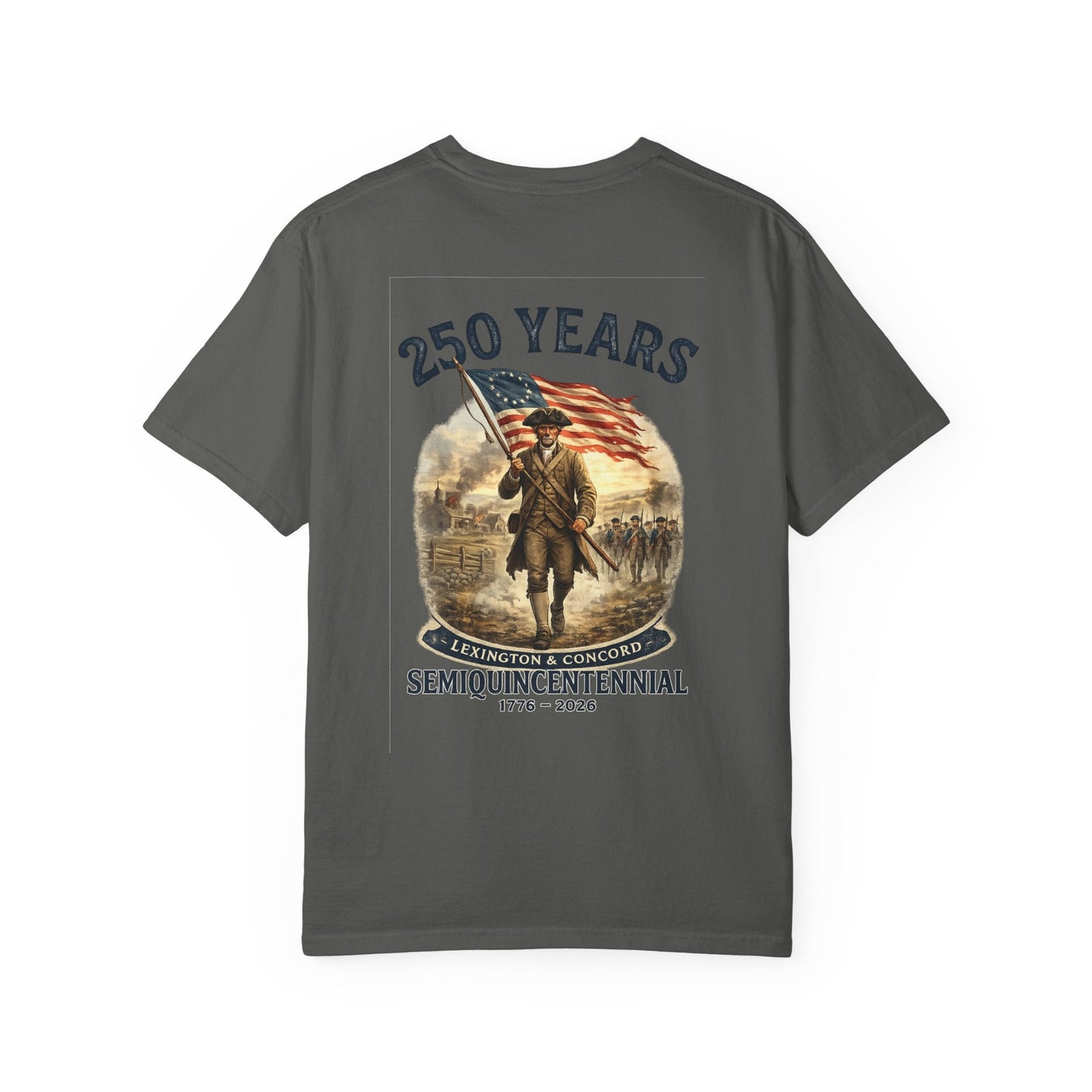 America 250th Anniversary Shirt | Revolutionary War Flag Tee, Patriotic USA Freedom (1776-2026) | Loki's Shop Too
