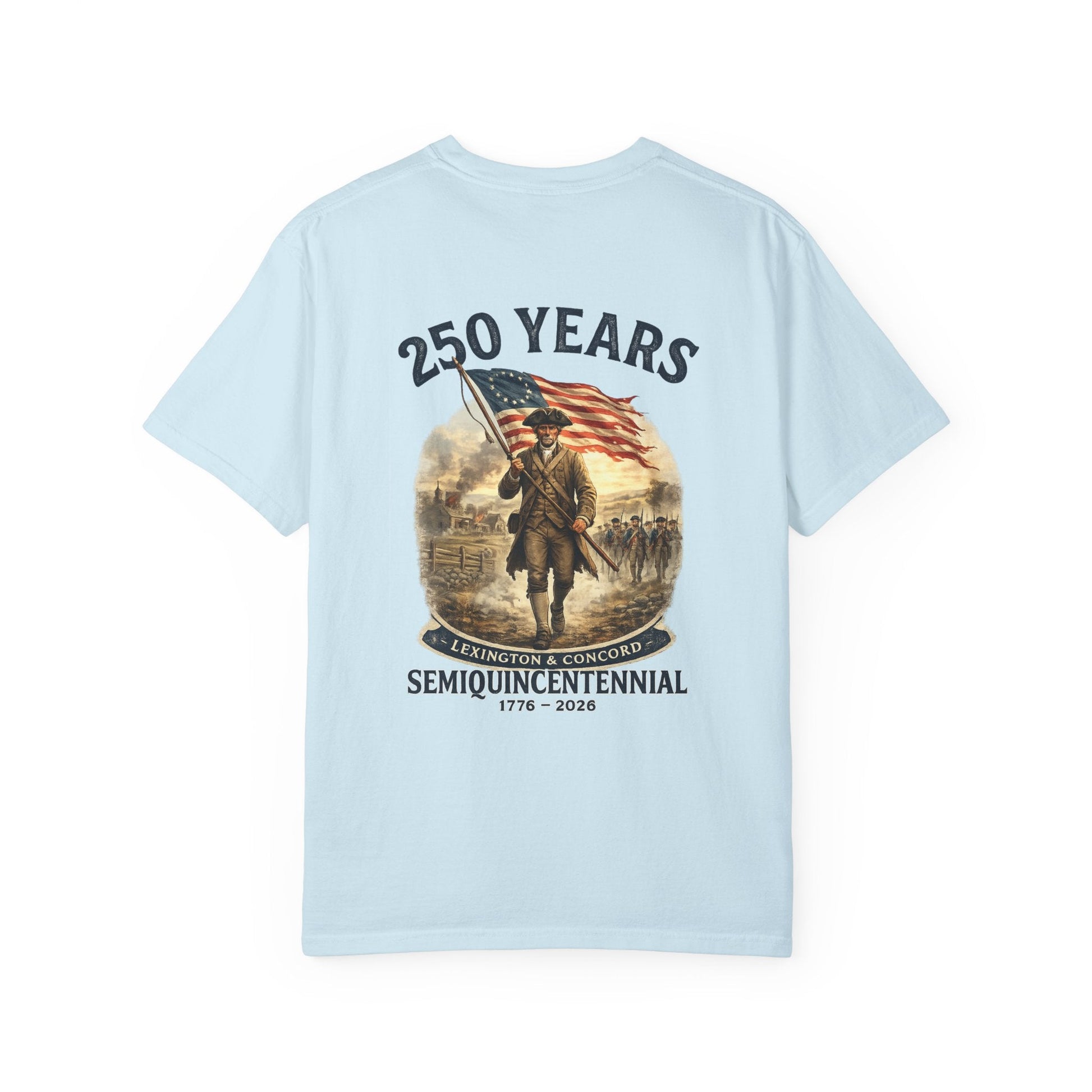 America 250th Anniversary Shirt | Revolutionary War Flag Tee, Patriotic USA Freedom (1776-2026) | Loki's Shop Too