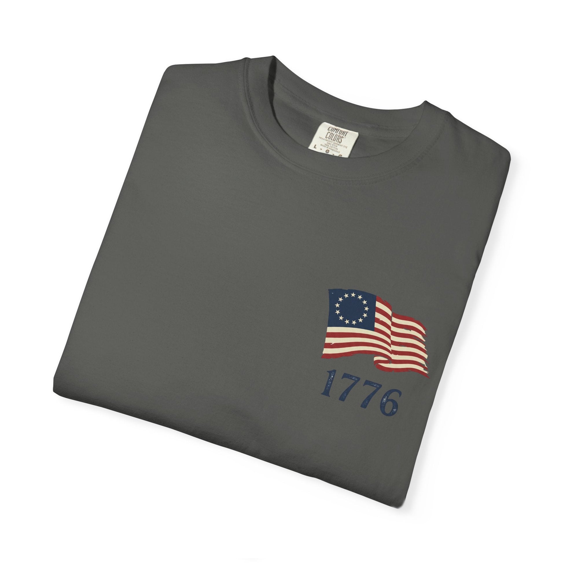 America 250th Anniversary Shirt | Revolutionary War Flag Tee, Patriotic USA Freedom (1776-2026) | Loki's Shop Too