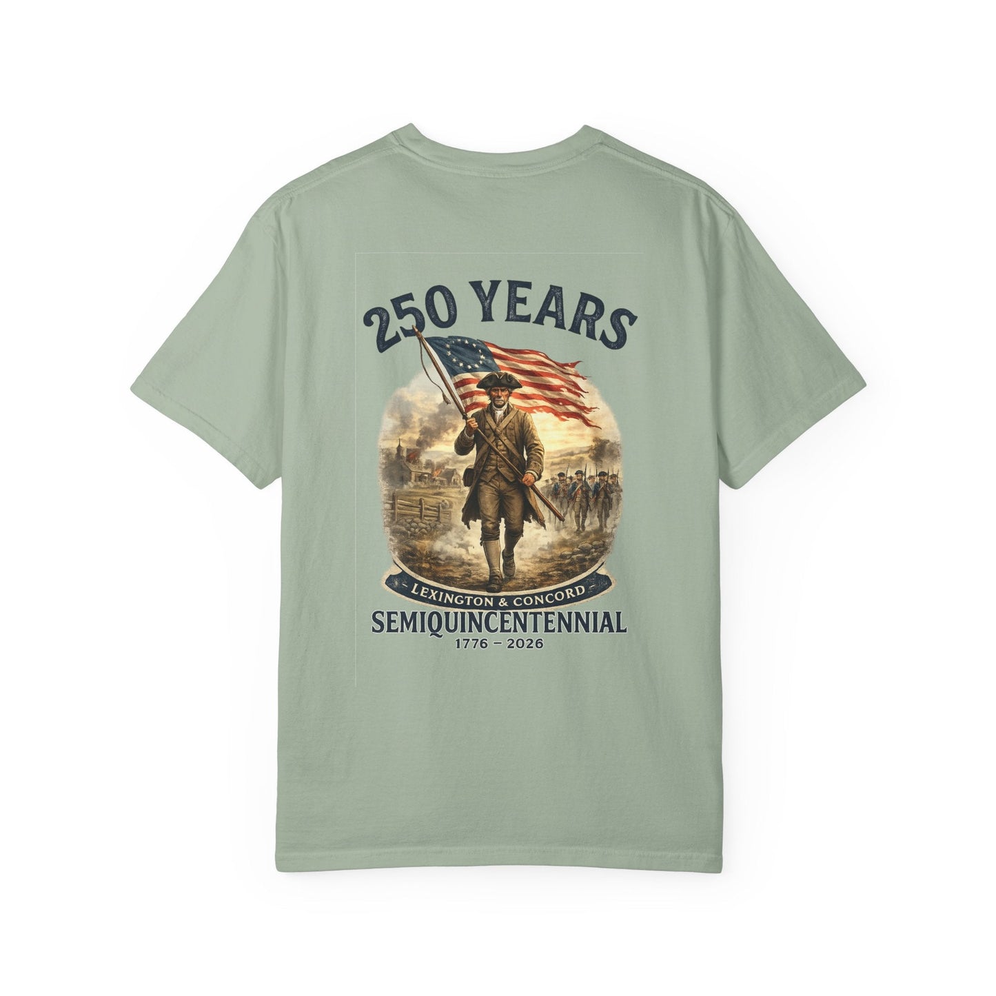 America 250th Anniversary Shirt | Revolutionary War Flag Tee, Patriotic USA Freedom (1776-2026) | Loki's Shop Too