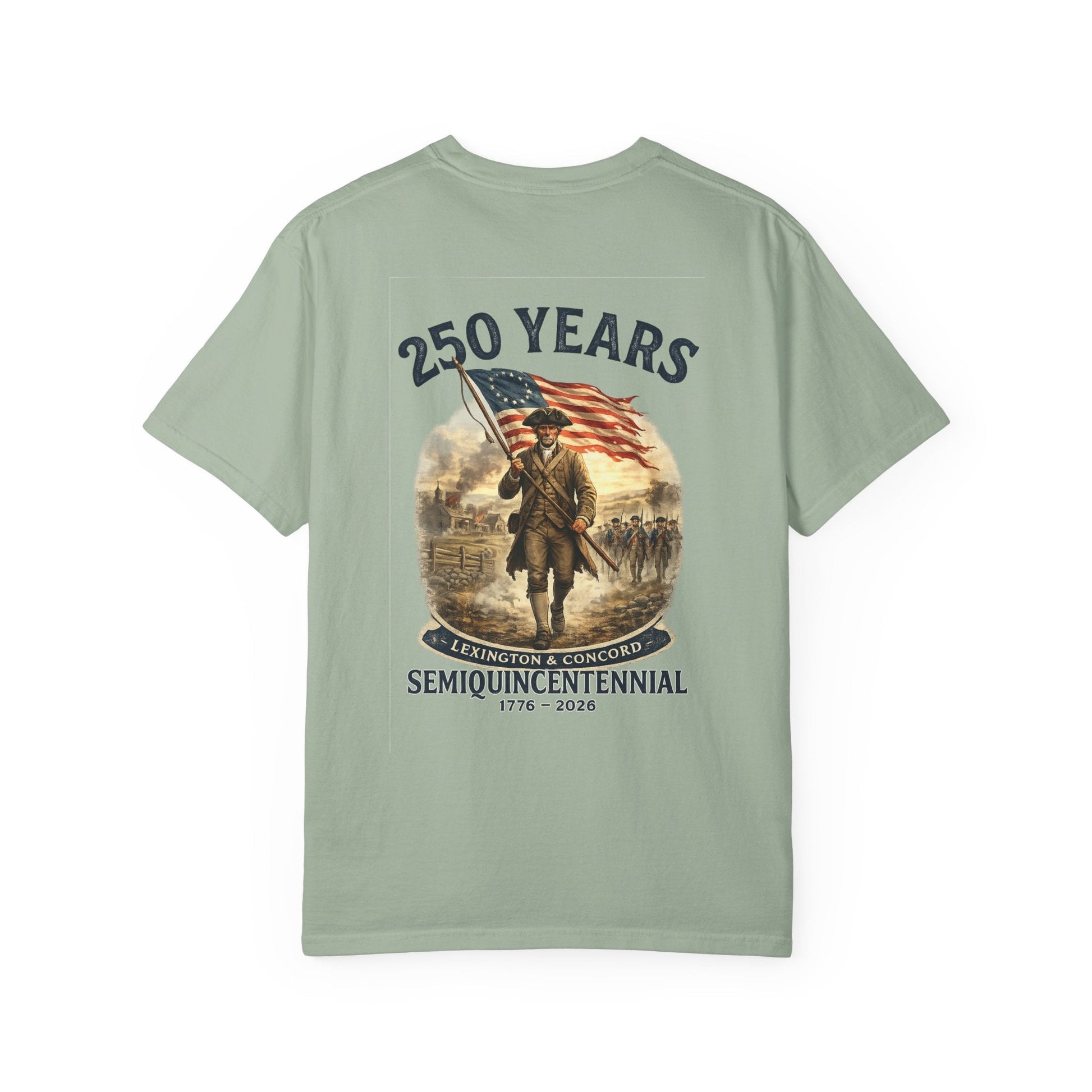 America 250th Anniversary Shirt | Revolutionary War Flag Tee, Patriotic USA Freedom (1776-2026) | Loki's Shop Too