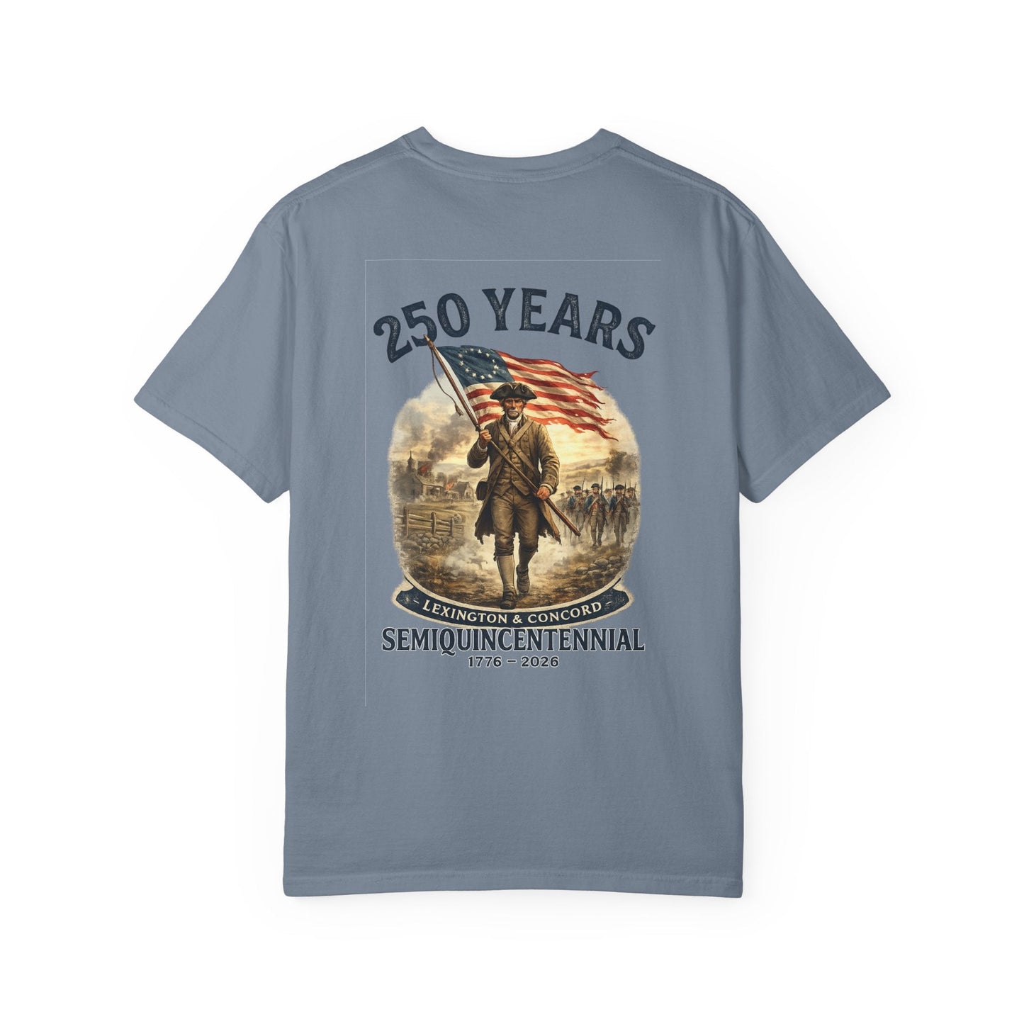 America 250th Anniversary Shirt | Revolutionary War Flag Tee, Patriotic USA Freedom (1776-2026) | Loki's Shop Too