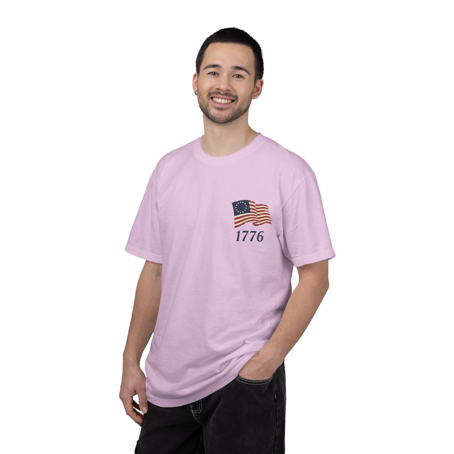 America 250th Anniversary Shirt | Revolutionary War Flag Tee, Patriotic USA Freedom (1776-2026) | Loki's Shop Too