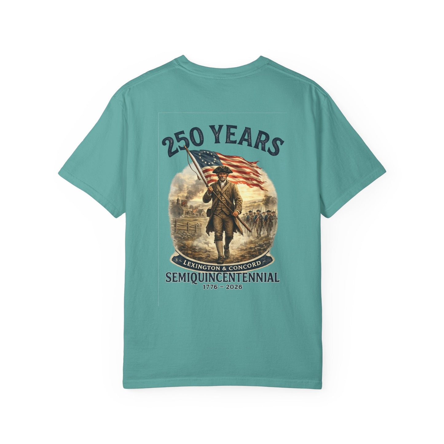 America 250th Anniversary Shirt | Revolutionary War Flag Tee, Patriotic USA Freedom (1776-2026) | Loki's Shop Too