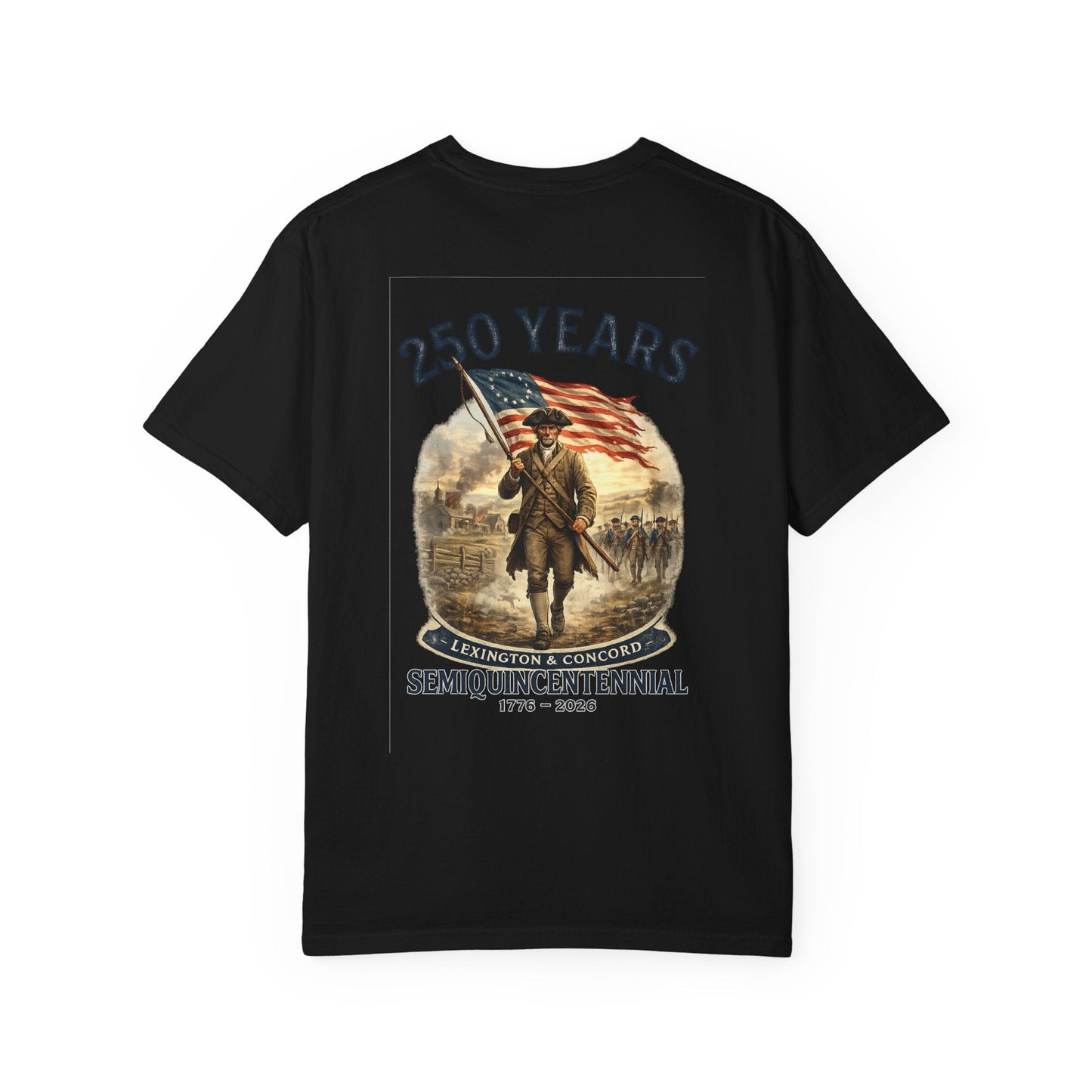 America 250th Anniversary Shirt | Revolutionary War Flag Tee, Patriotic USA Freedom (1776-2026) | Loki's Shop Too