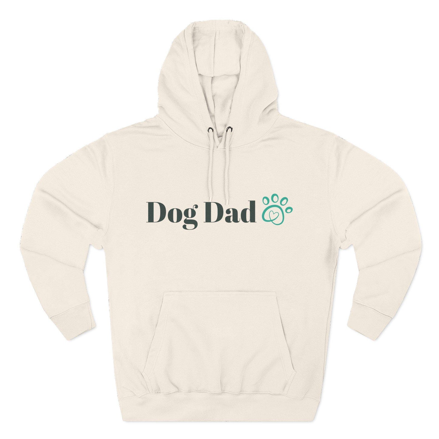 Dog Dad Hoodie, Fleece Sweatshirt for Dog Lovers, Perfect Gift for Pet Owners, Casual Wear for Dog Lovers, Cozy Everyday Hoodie | Loki's Shop Too