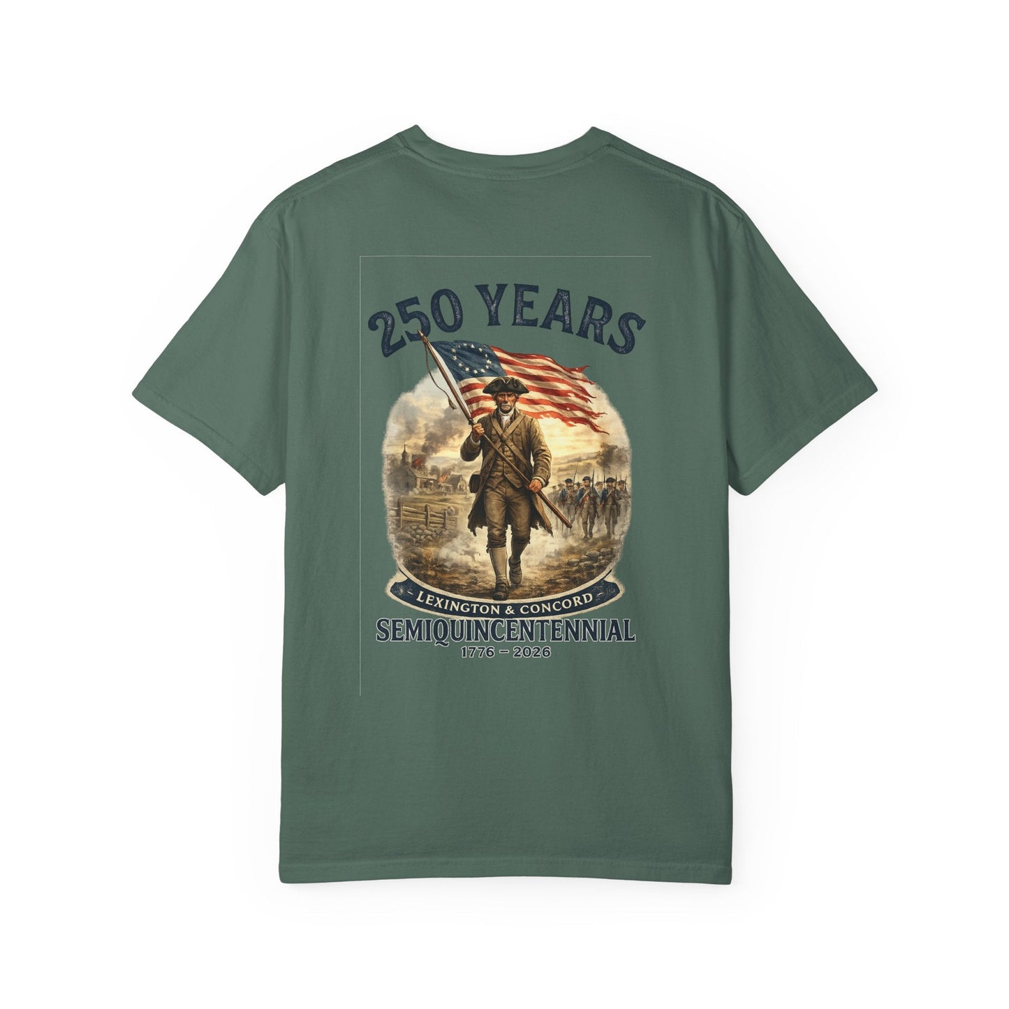 America 250th Anniversary Shirt | Revolutionary War Flag Tee, Patriotic USA Freedom (1776-2026) | Loki's Shop Too