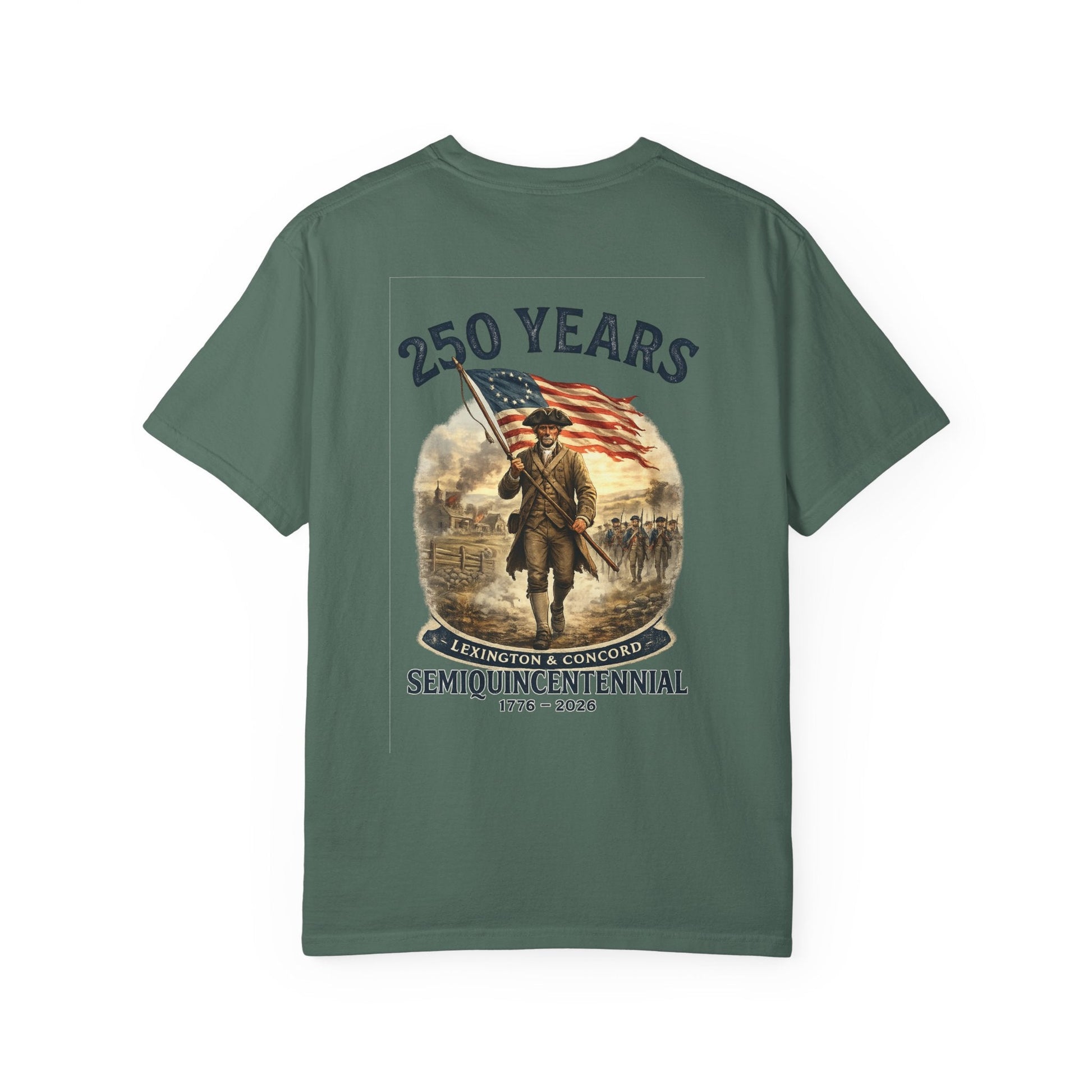America 250th Anniversary Shirt | Revolutionary War Flag Tee, Patriotic USA Freedom (1776-2026) | Loki's Shop Too