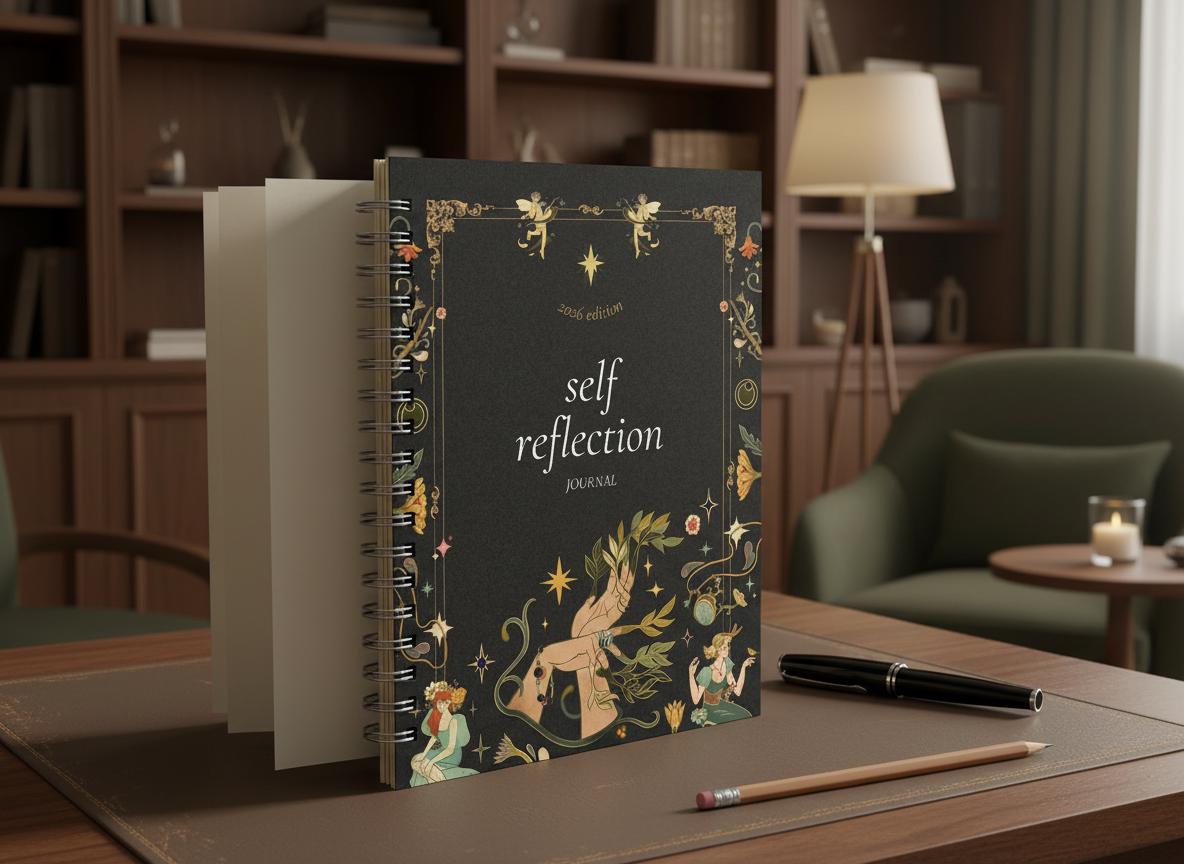 Floral Vintage Self-Improvement Journal | Printable & Digital Notes Page | Instant Download