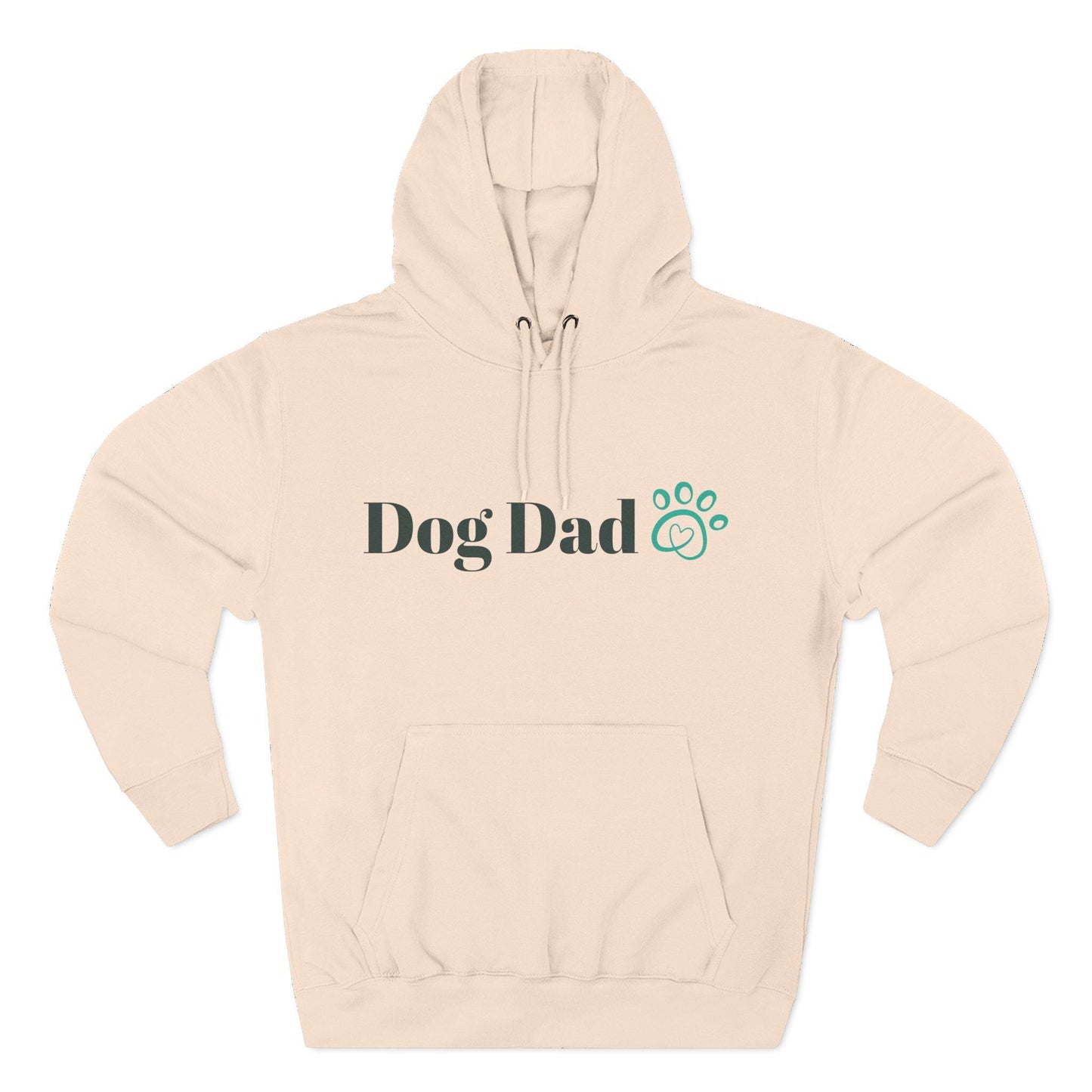 Dog Dad Hoodie, Fleece Sweatshirt for Dog Lovers, Perfect Gift for Pet Owners, Casual Wear for Dog Lovers, Cozy Everyday Hoodie | Loki's Shop Too