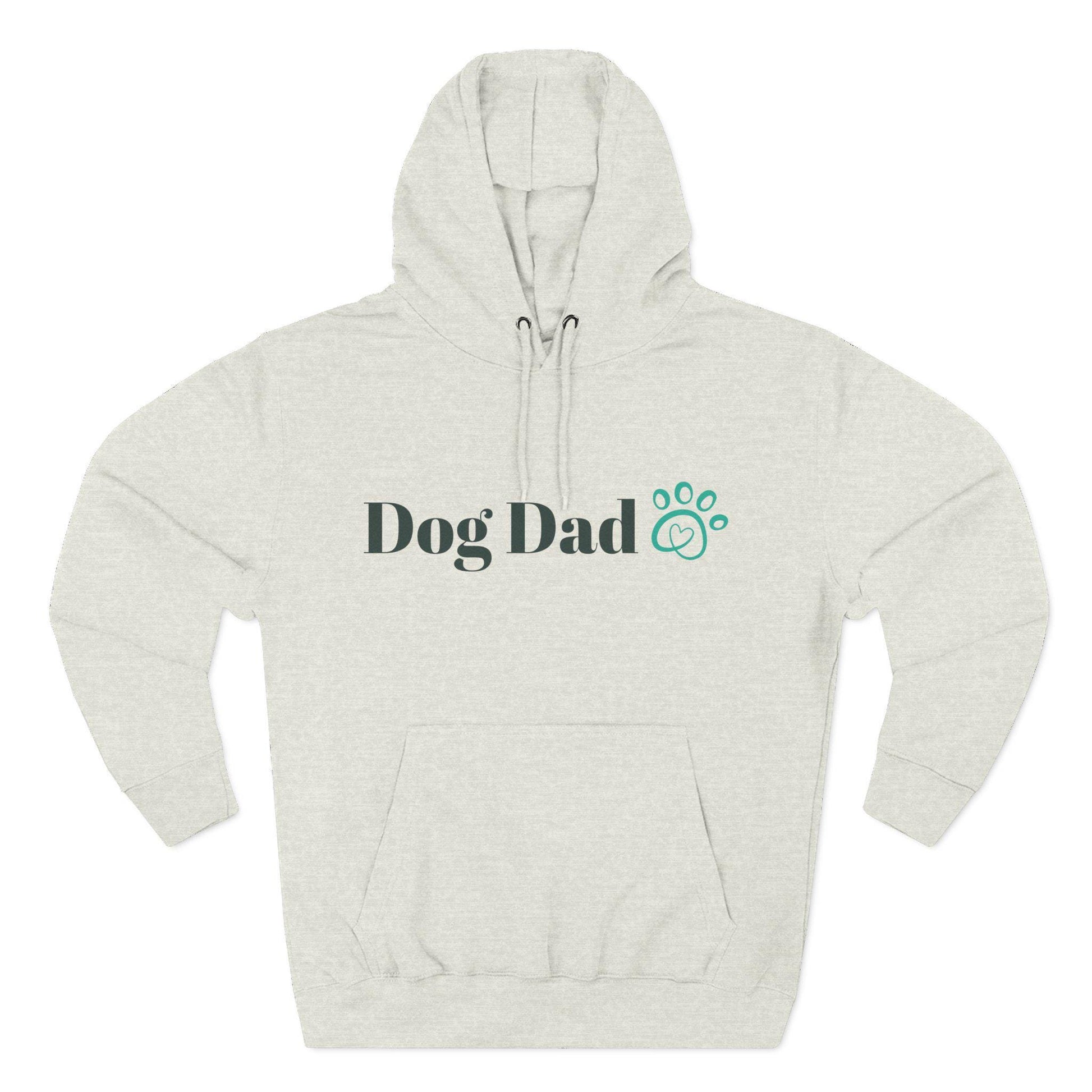 Dog Dad Hoodie, Fleece Sweatshirt for Dog Lovers, Perfect Gift for Pet Owners, Casual Wear for Dog Lovers, Cozy Everyday Hoodie | Loki's Shop Too