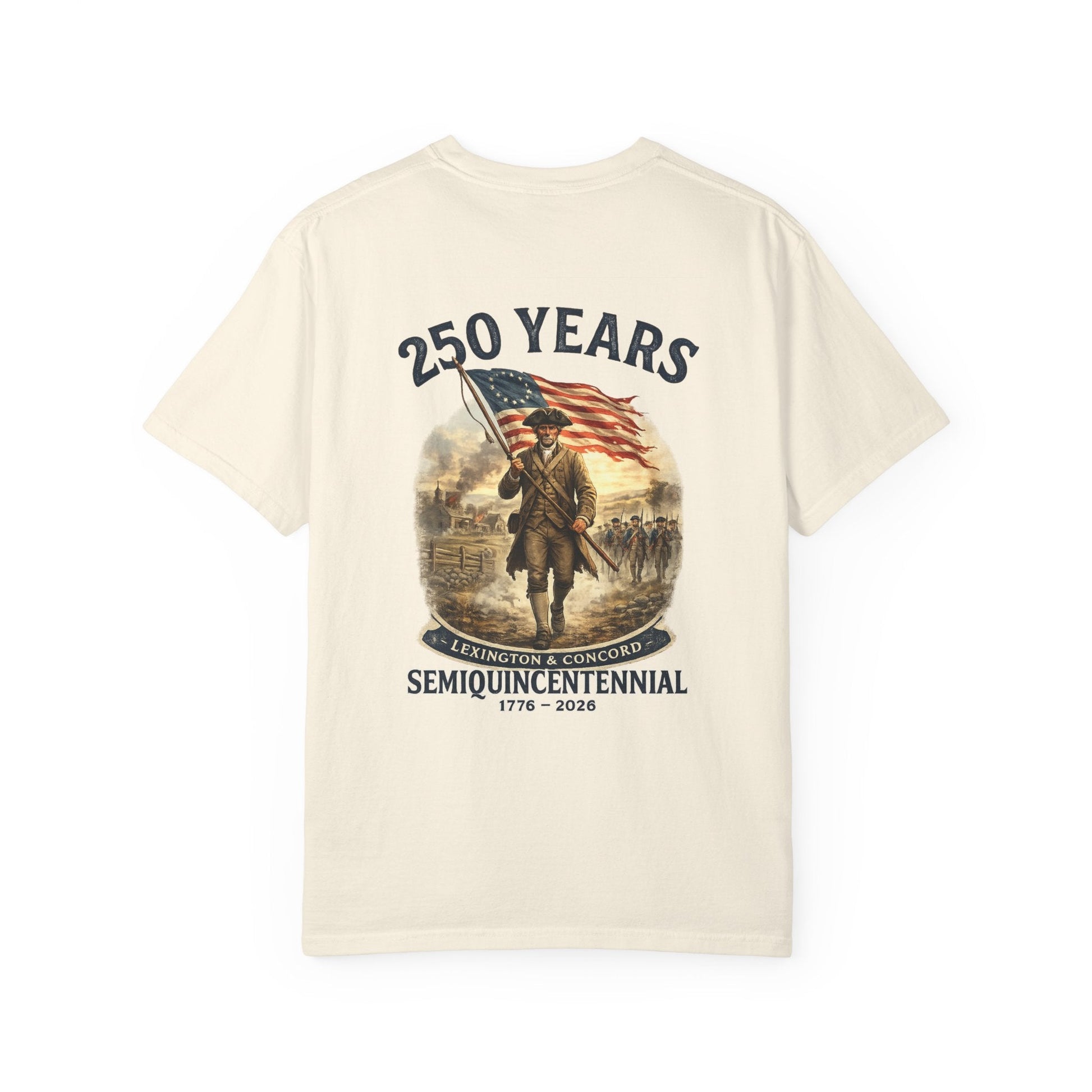 America 250th Anniversary Shirt | Revolutionary War Flag Tee, Patriotic USA Freedom (1776-2026) | Loki's Shop Too