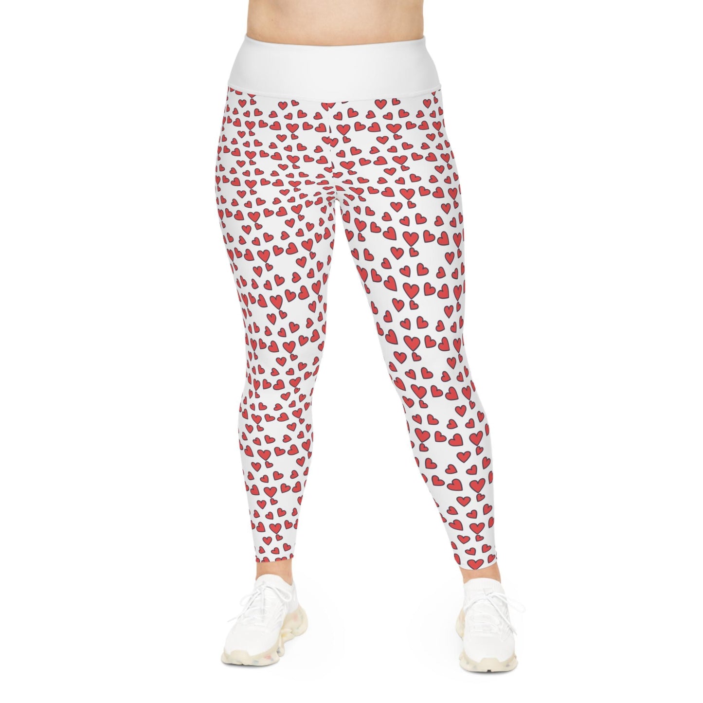 Plus Size Leggings, All Over Print Comfortable Stretch Leggings | Loki's Shop Too