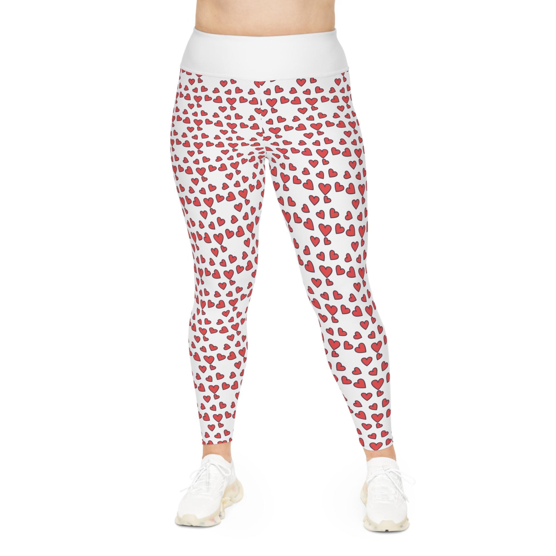 Plus Size Leggings, All Over Print Comfortable Stretch Leggings | Loki's Shop Too