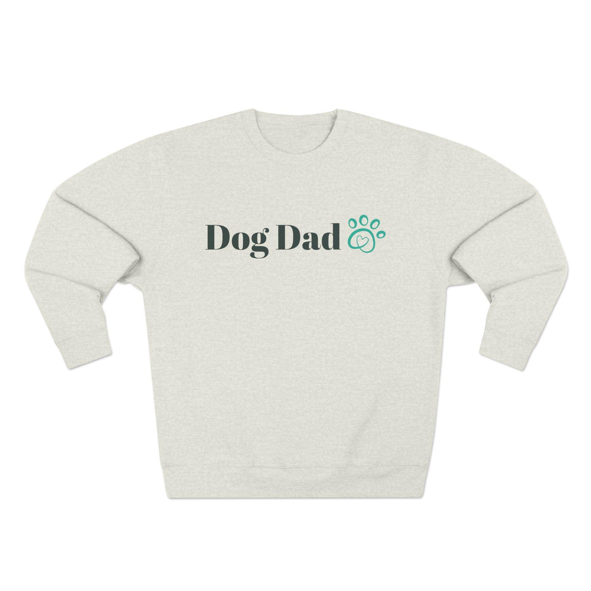 Dog Dad Unisex Crewneck Sweatshirt - Cozy Gift for Pet Lovers, Perfect for Birthdays, Father's Day, Dog Lovers, Casual Wear | Loki's Shop Too