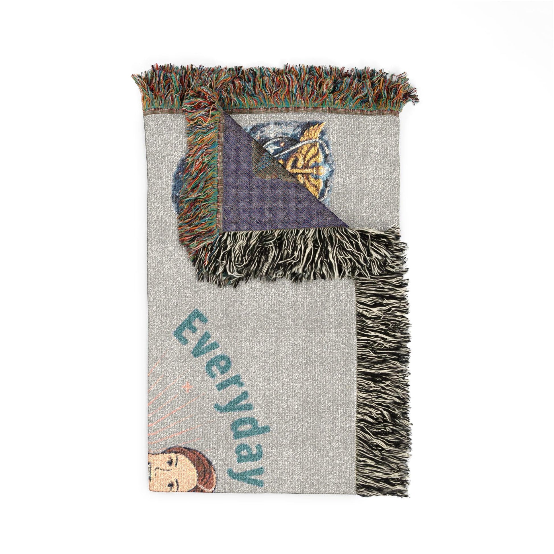 Nurse 'Everyday Heroes' Woven Blanket,  Healthcare Appreciation Throw | Loki's Shop Too