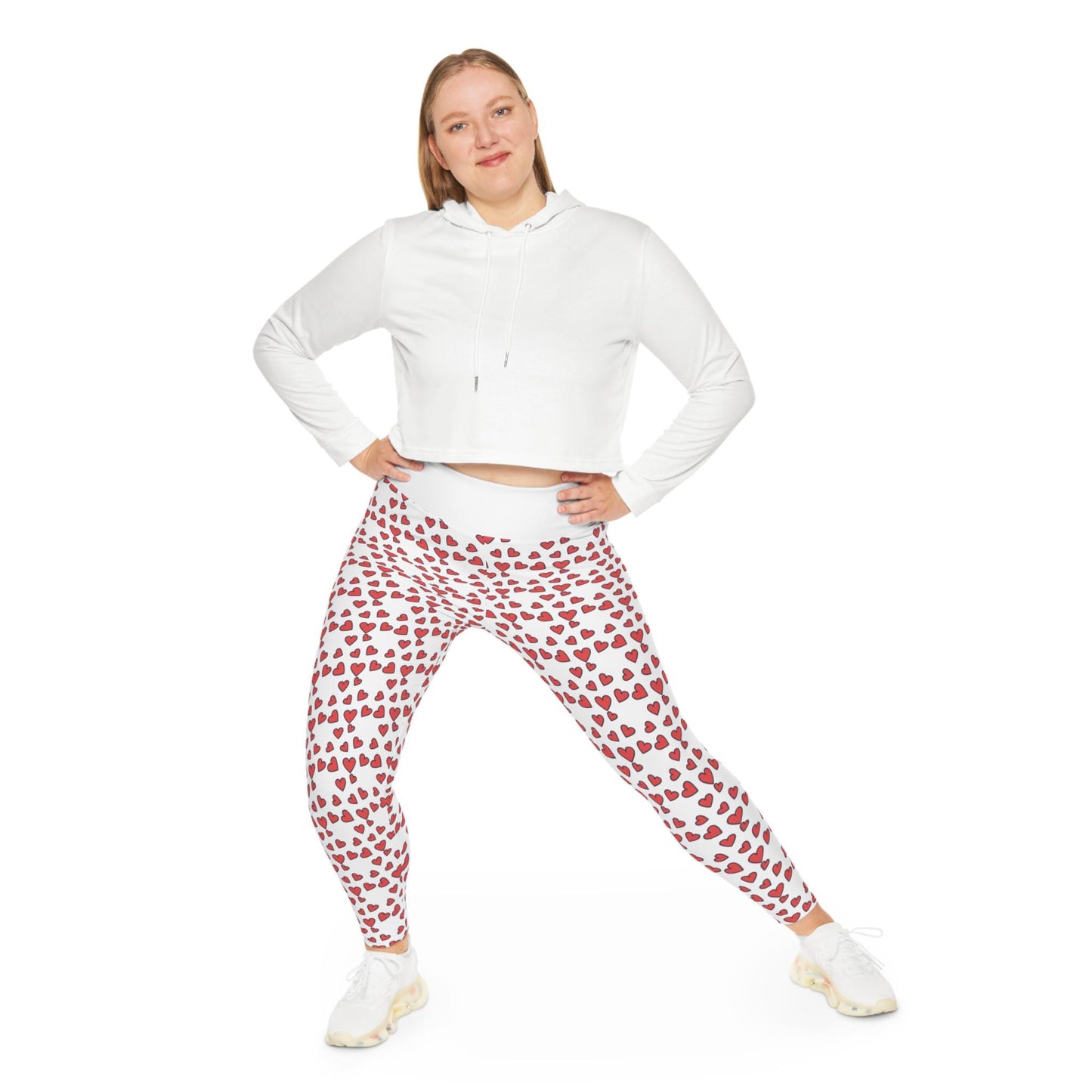 Plus Size Leggings, All Over Print Comfortable Stretch Leggings | Loki's Shop Too