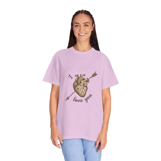 t-shirt romantic medical illustration tee