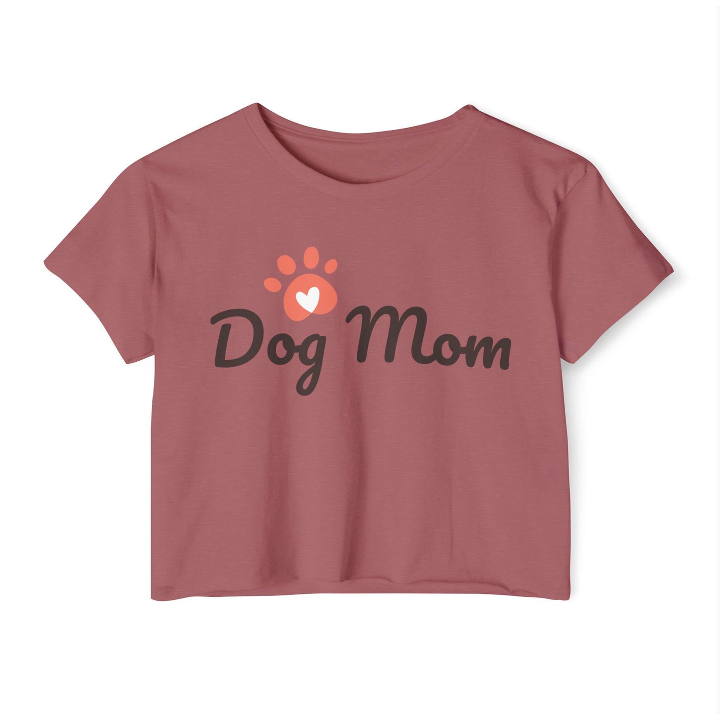 Dog Mom Festival Crop Top | Cute Dog Lover Shirt | Casual Summer Top | Perfect for Animal Lovers | Gift for Pet Moms