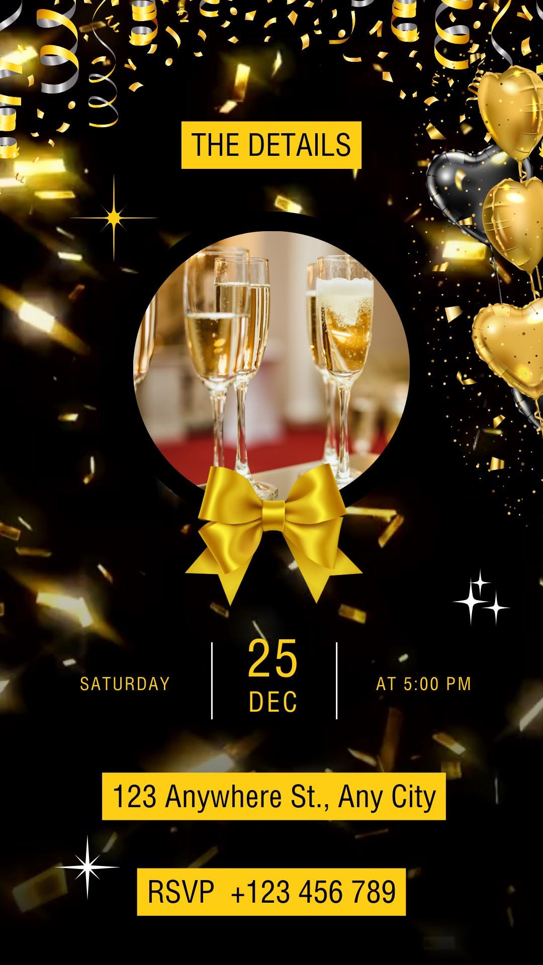 Animated 21st Birthday eCard | Editable Canva Template (Digital Download) | Loki's Shop Too