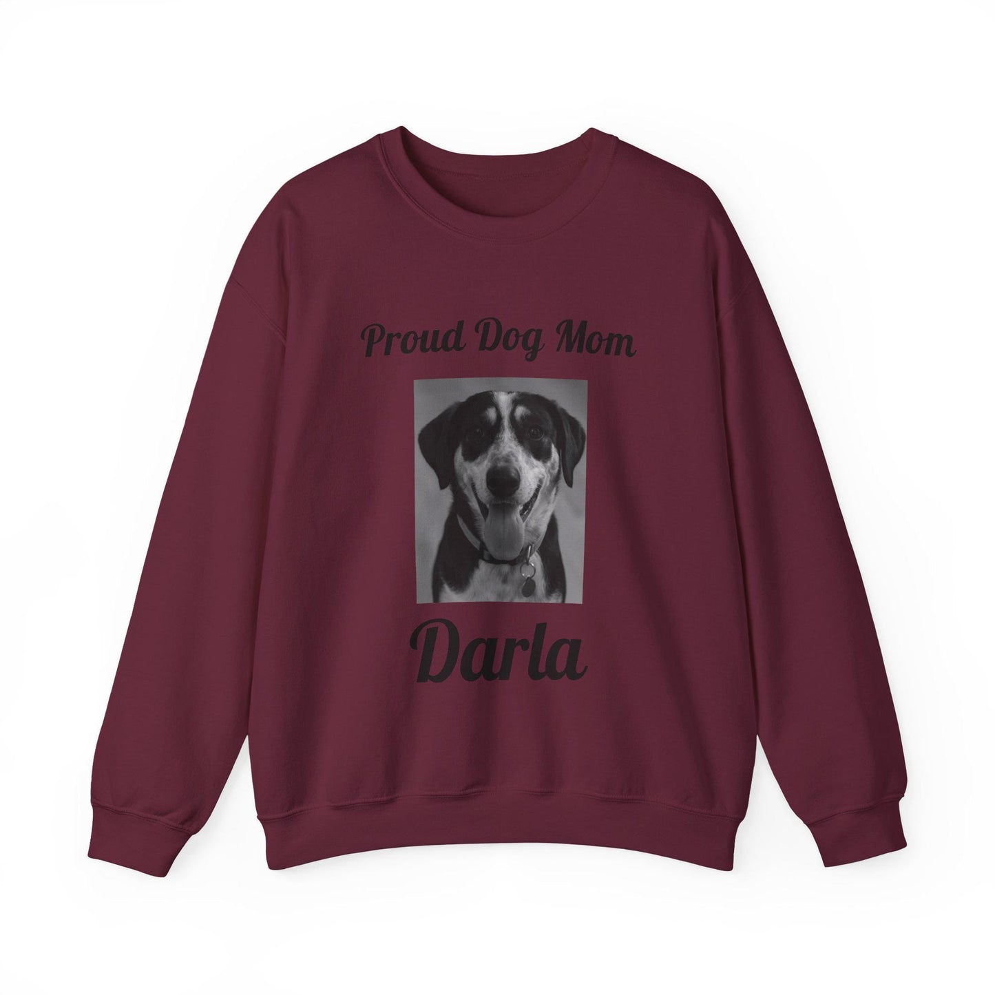 Proud Dog Mom Sweatshirt Dog Lover Crewneck | Loki's Shop Too