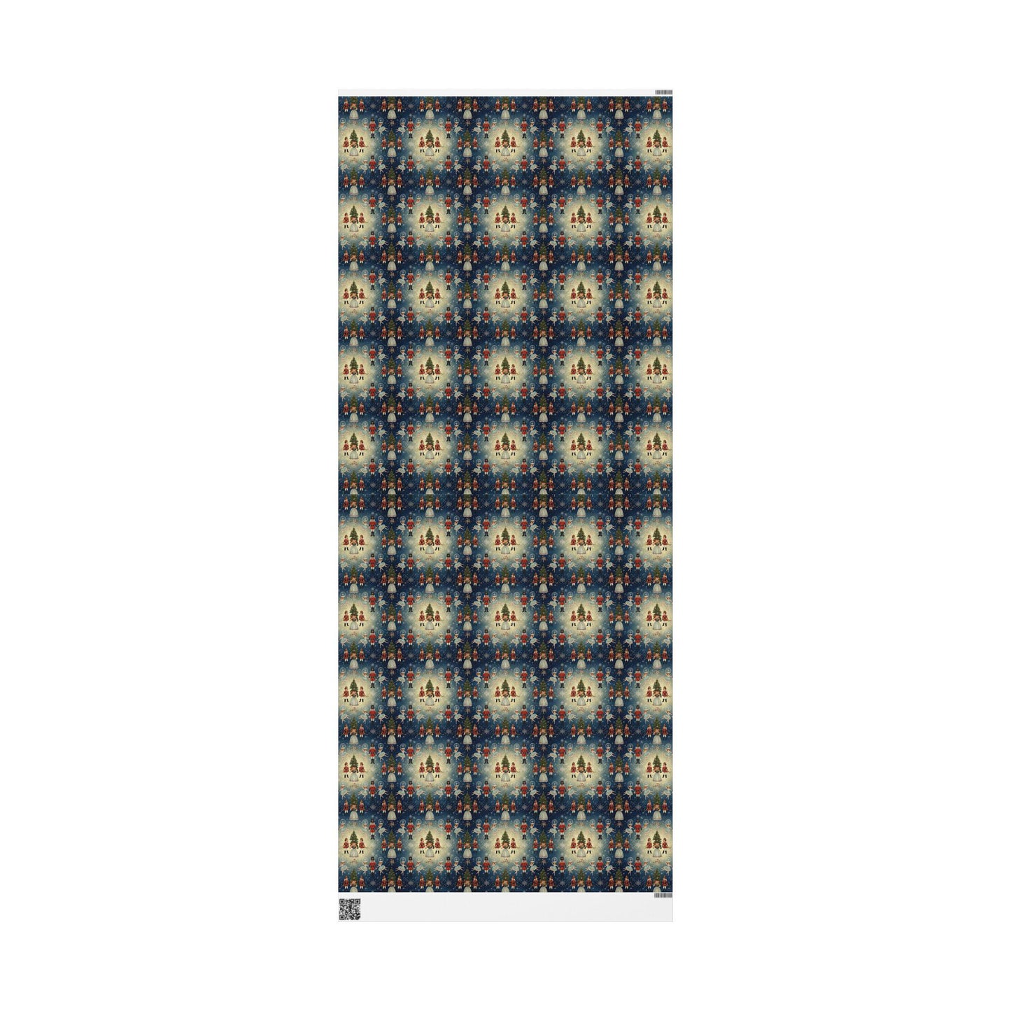 Christmas Nutcracker Gift Wrap Festive Holiday Wrapping Paper | Loki's Shop Too