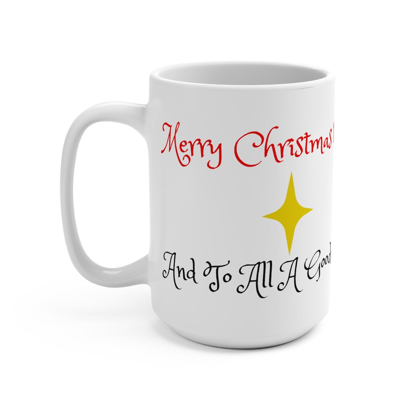 Santa and Sleigh Christmas Mug Festive Coffee Cup | Loki's Shop Too