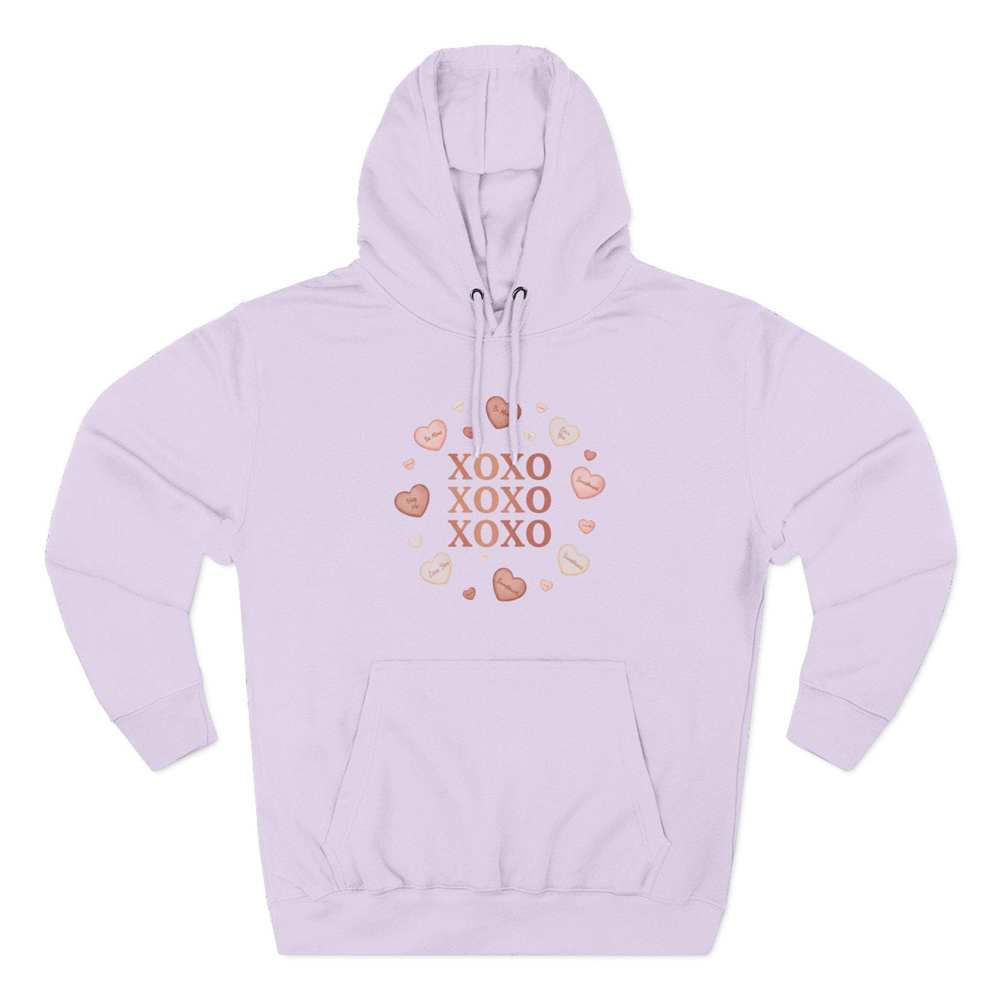 XOXO Heart Wreath Hoodie | Valentine Kisses Pullover | Loki's Shop Too