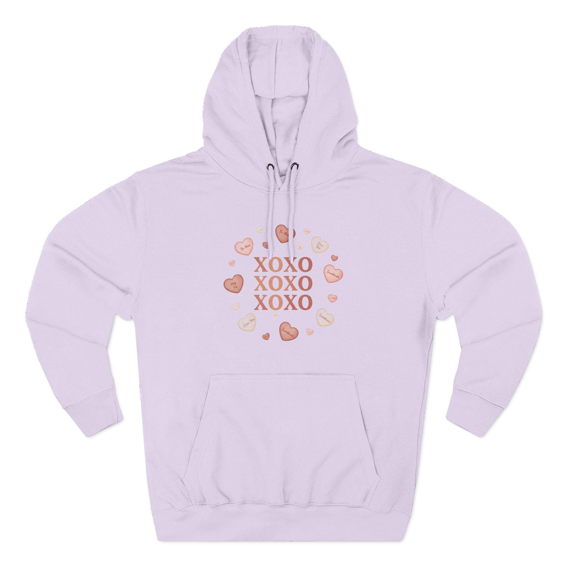 XOXO Heart Wreath Hoodie | Valentine Kisses Pullover | Loki's Shop Too