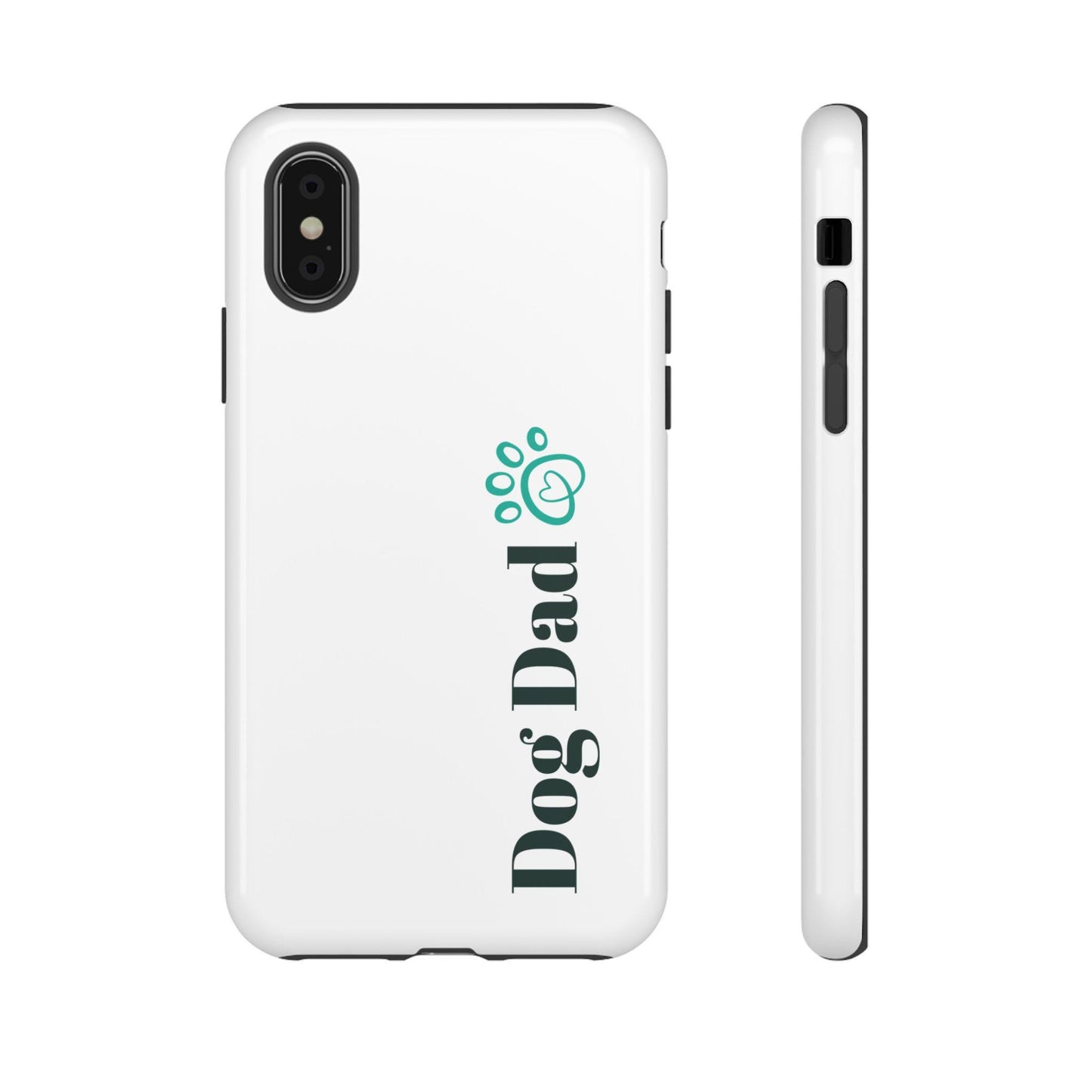 Dog Dad Phone Case, Tough Phone Cover for Dog Lovers, Gift for Pet Owners, Customizable Dog Parent Case, Ideal for Father's Day | Loki's Shop Too