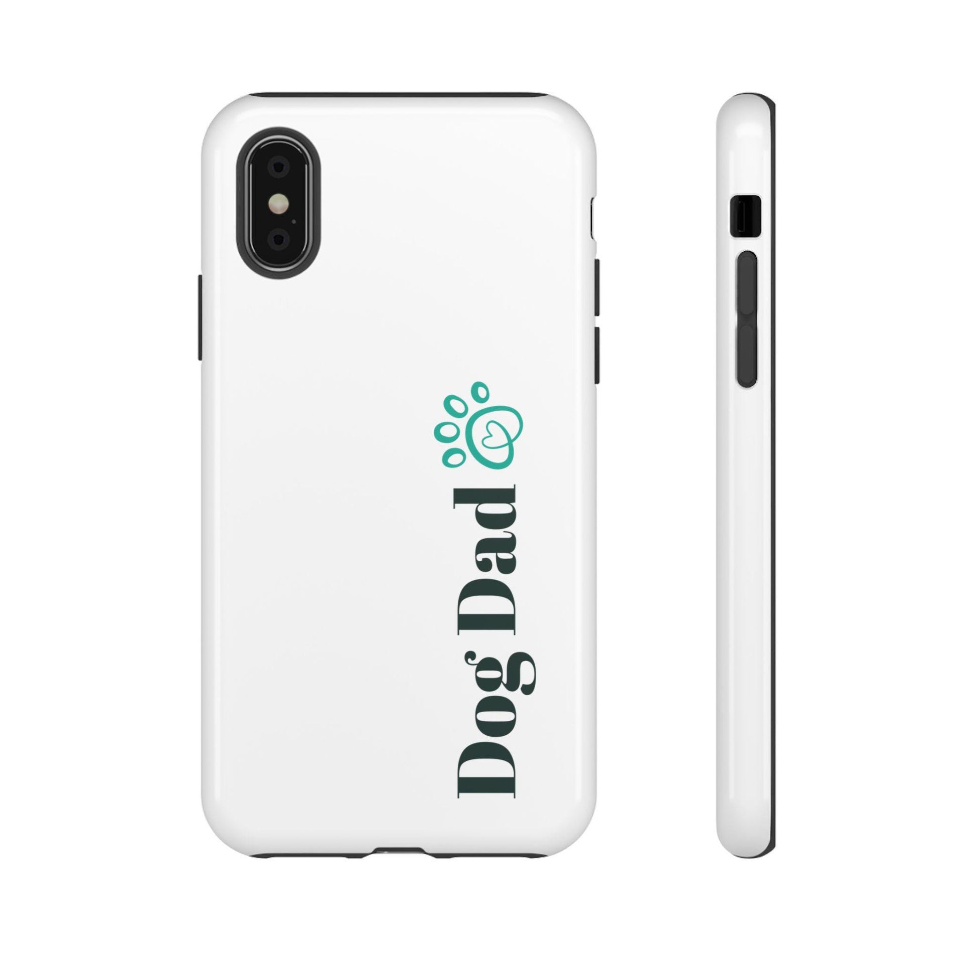 Dog Dad Phone Case, Tough Phone Cover for Dog Lovers, Gift for Pet Owners, Customizable Dog Parent Case, Ideal for Father's Day | Loki's Shop Too