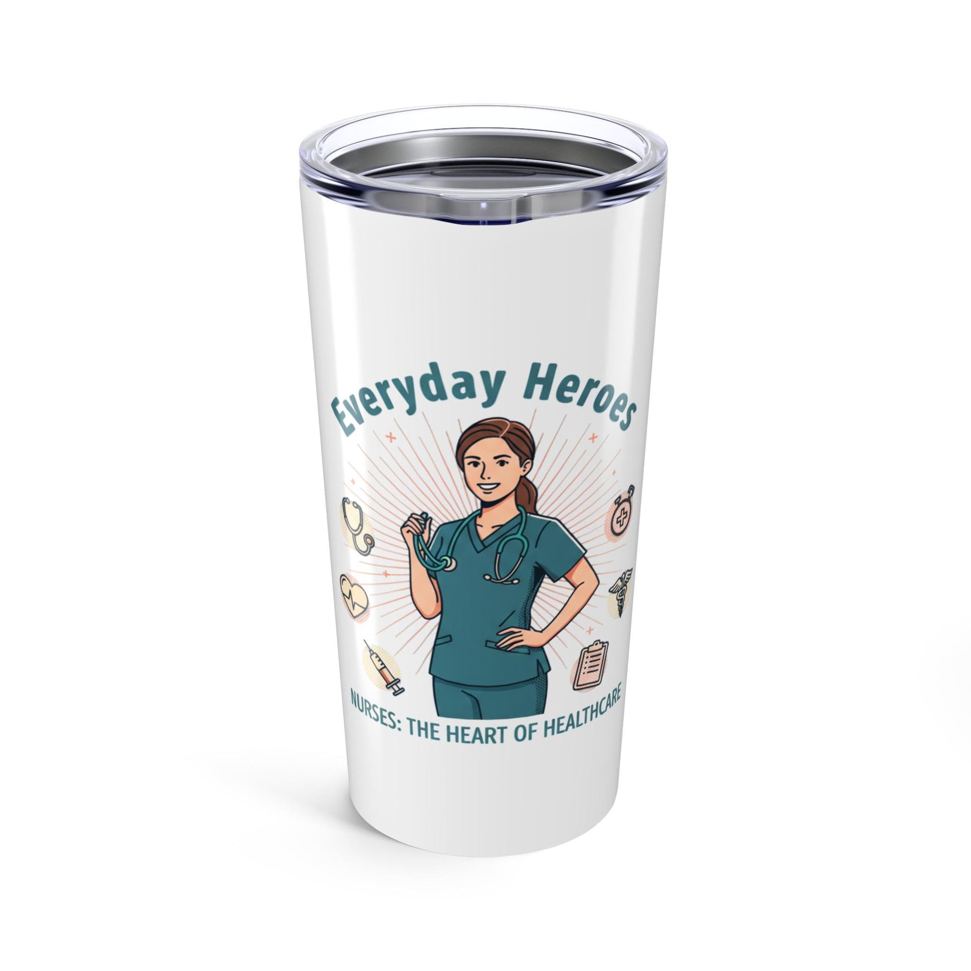 Everyday Heroes Nurse Tumbler 20oz | Loki's Shop Too