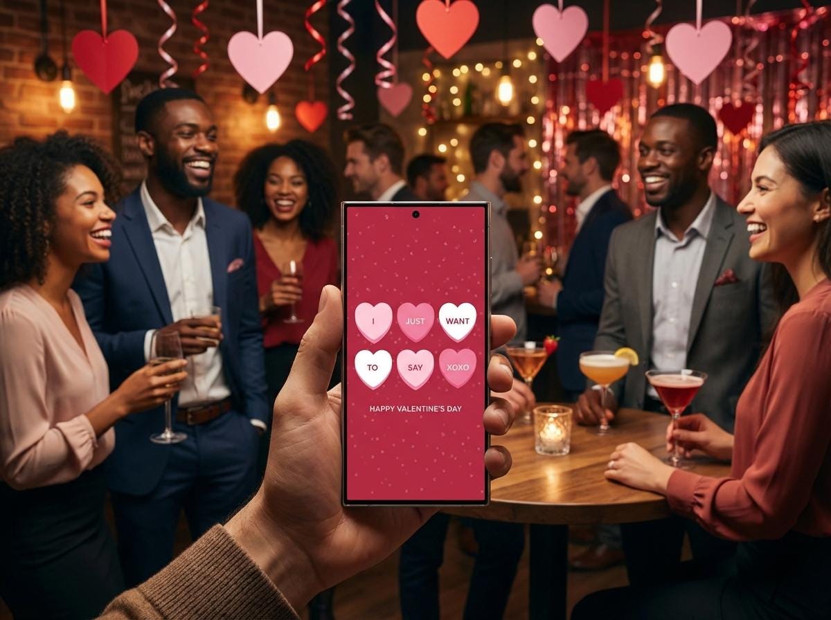 Printable Valentine’s Day Card 6x4 | Candy Heart Valentine “I Just Want To Say XOXO” | Instant Download | PDF PNG | Cute Love Card | Loki's Shop Too