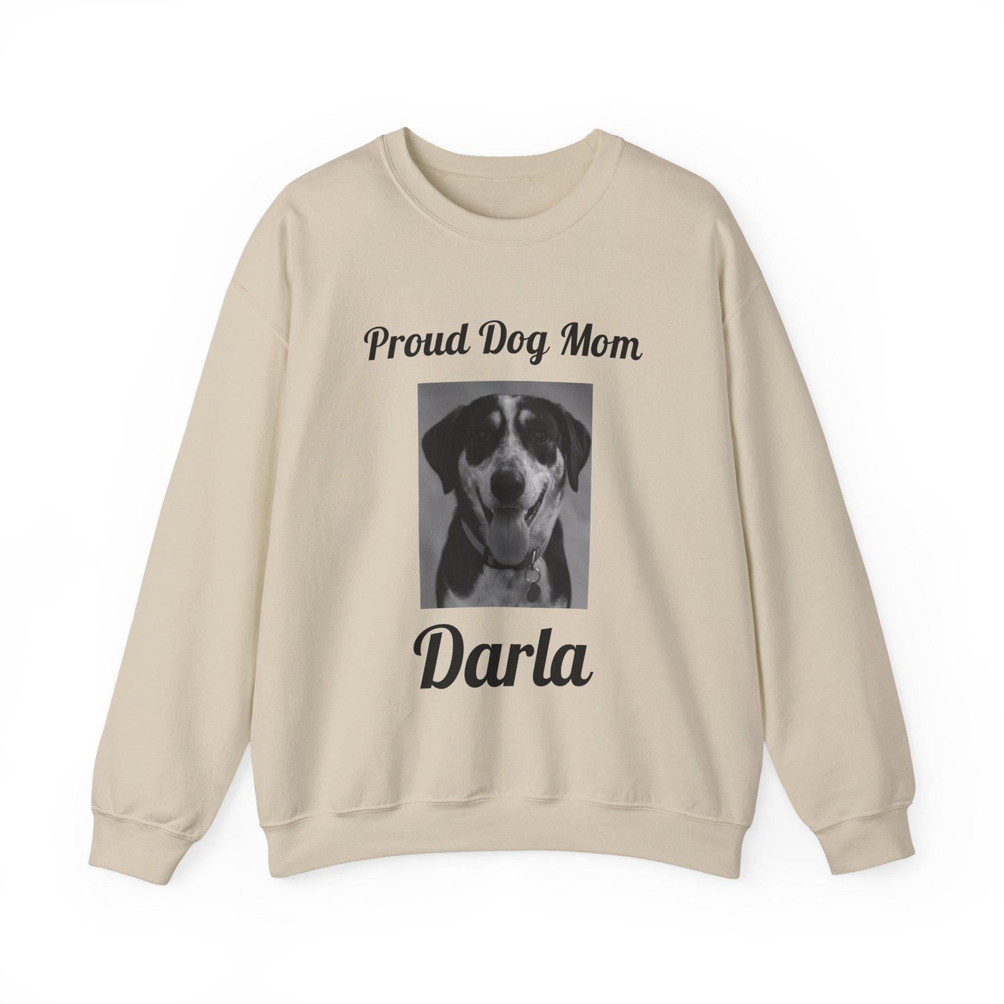 Proud Dog Mom Sweatshirt Dog Lover Crewneck | Loki's Shop Too