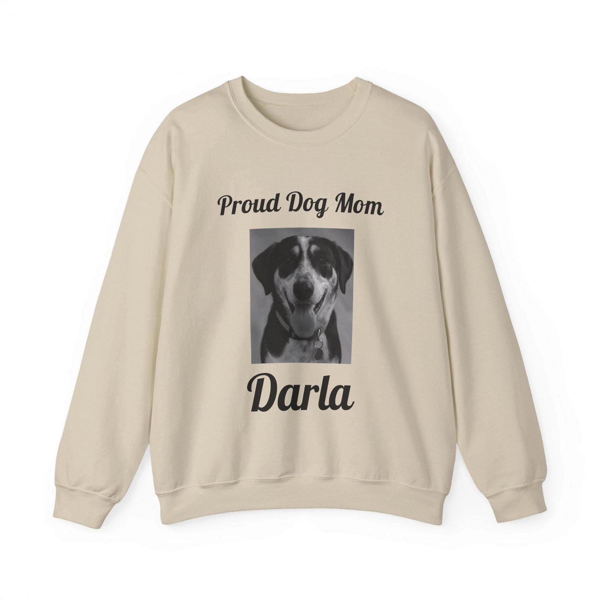 Proud Dog Mom Sweatshirt Dog Lover Crewneck | Loki's Shop Too