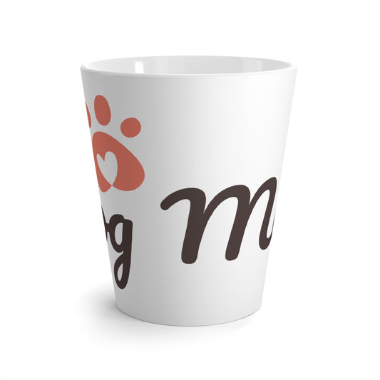 Dog Mom Latte Mug, Pet Lover Gift | Loki's Shop Too