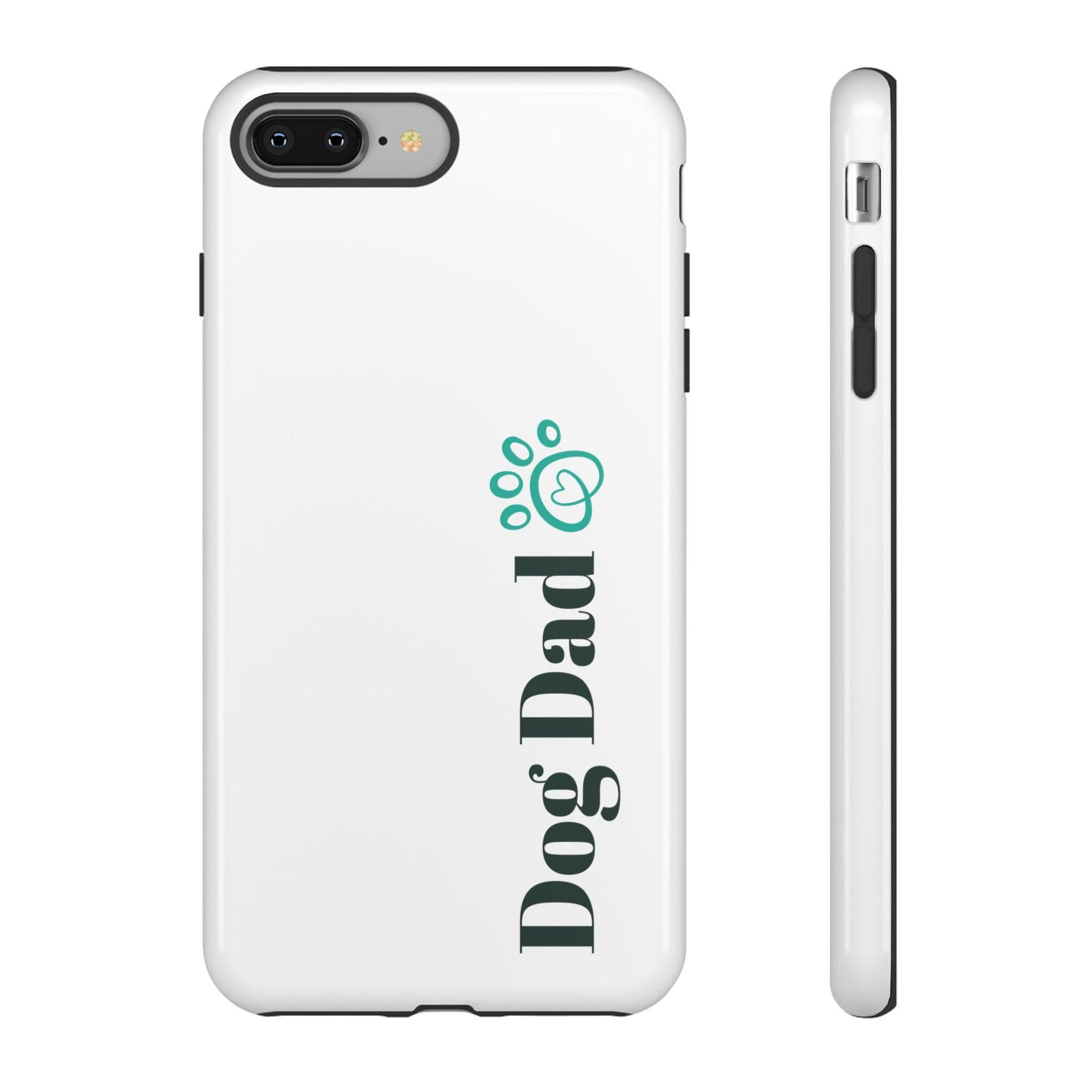 Dog Dad Phone Case, Tough Phone Cover for Dog Lovers, Gift for Pet Owners, Customizable Dog Parent Case, Ideal for Father's Day | Loki's Shop Too
