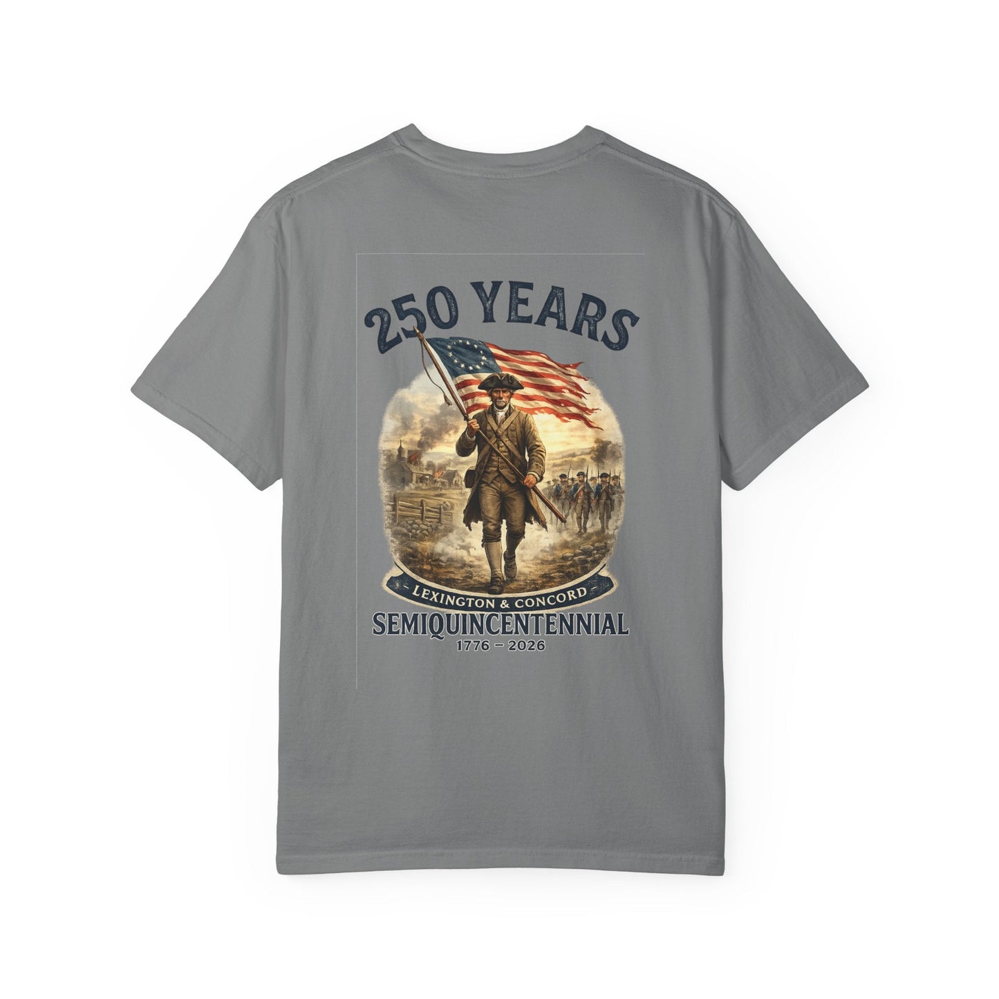 America 250th Anniversary Shirt | Revolutionary War Flag Tee, Patriotic USA Freedom (1776-2026) | Loki's Shop Too