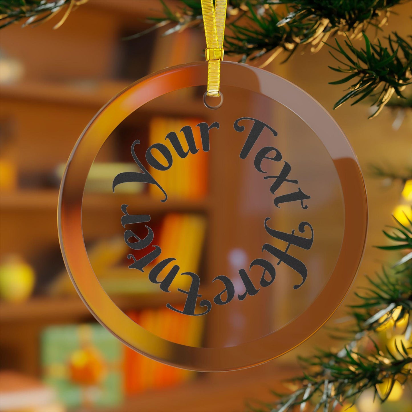 Christmas Glass Ornaments Personalized Xmas Baubles Holiday Tree Decor  Customized Ornaments Festive Gift | Loki's Shop Too
