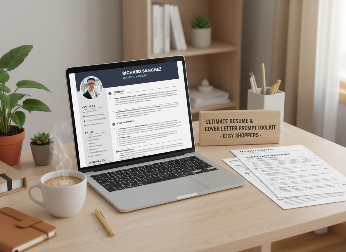 AI Resume and Cover Letter Prompt Toolkit | ATS Optimization (PDF Downloadable) | Loki's Shop Too