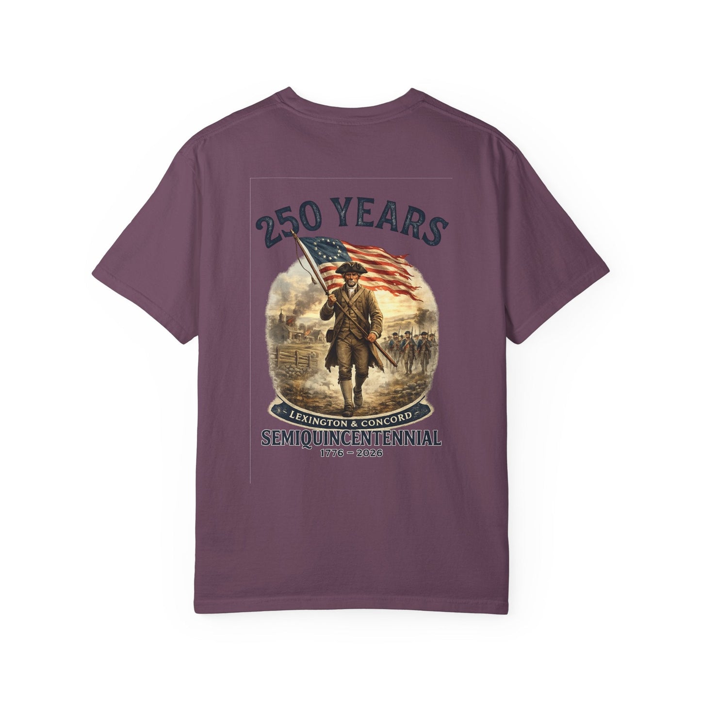 America 250th Anniversary Shirt | Revolutionary War Flag Tee, Patriotic USA Freedom (1776-2026) | Loki's Shop Too