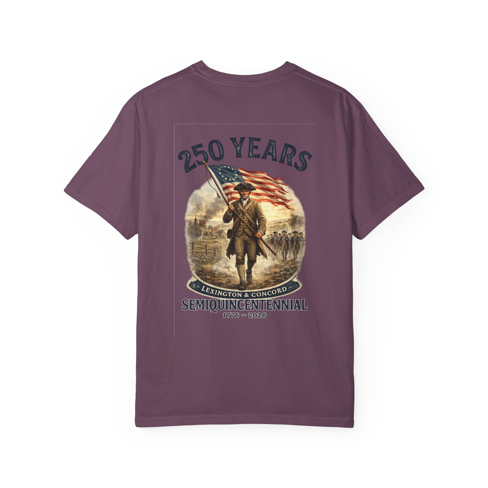 America 250th Anniversary Shirt | Revolutionary War Flag Tee, Patriotic USA Freedom (1776-2026) | Loki's Shop Too
