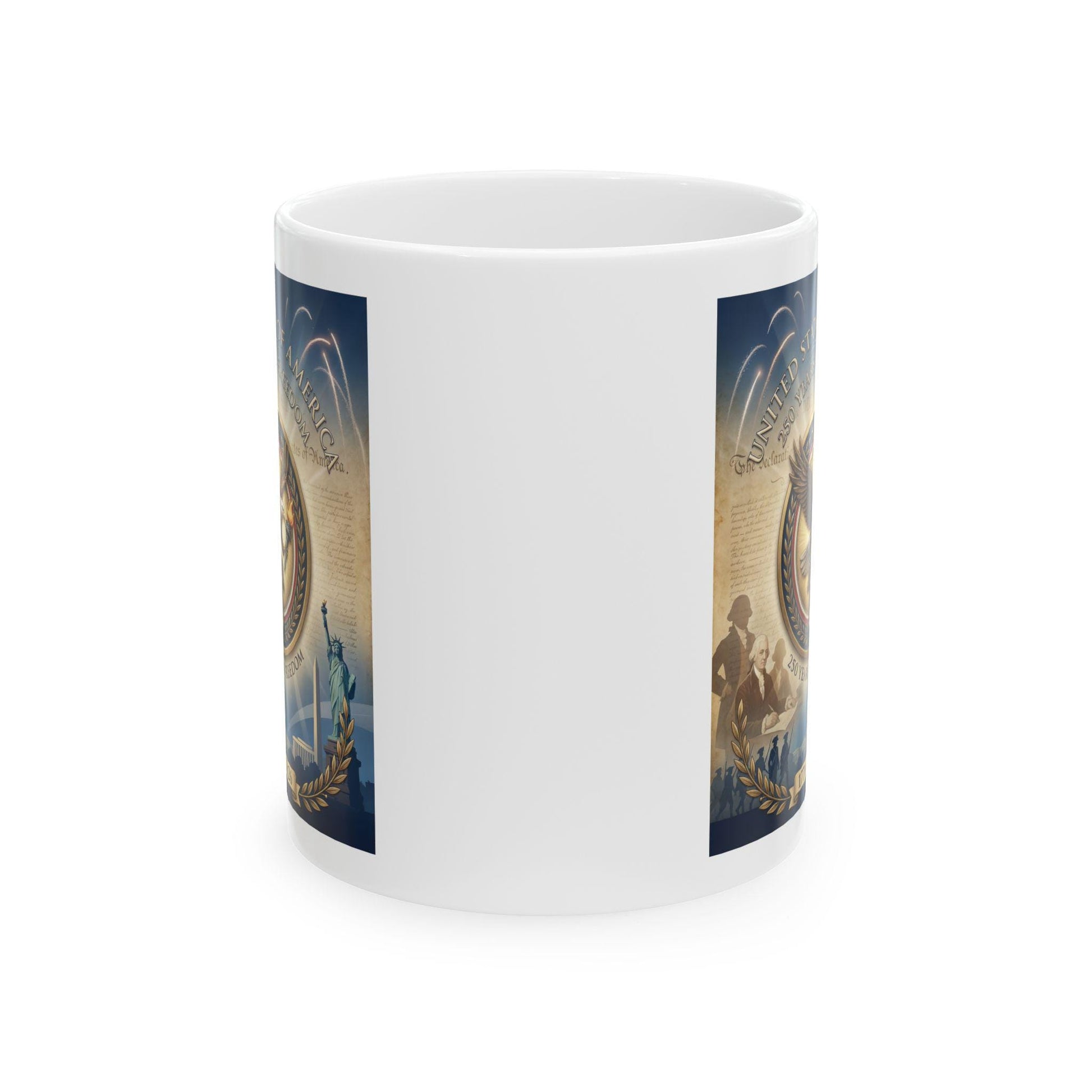 america 250th anniversary mug