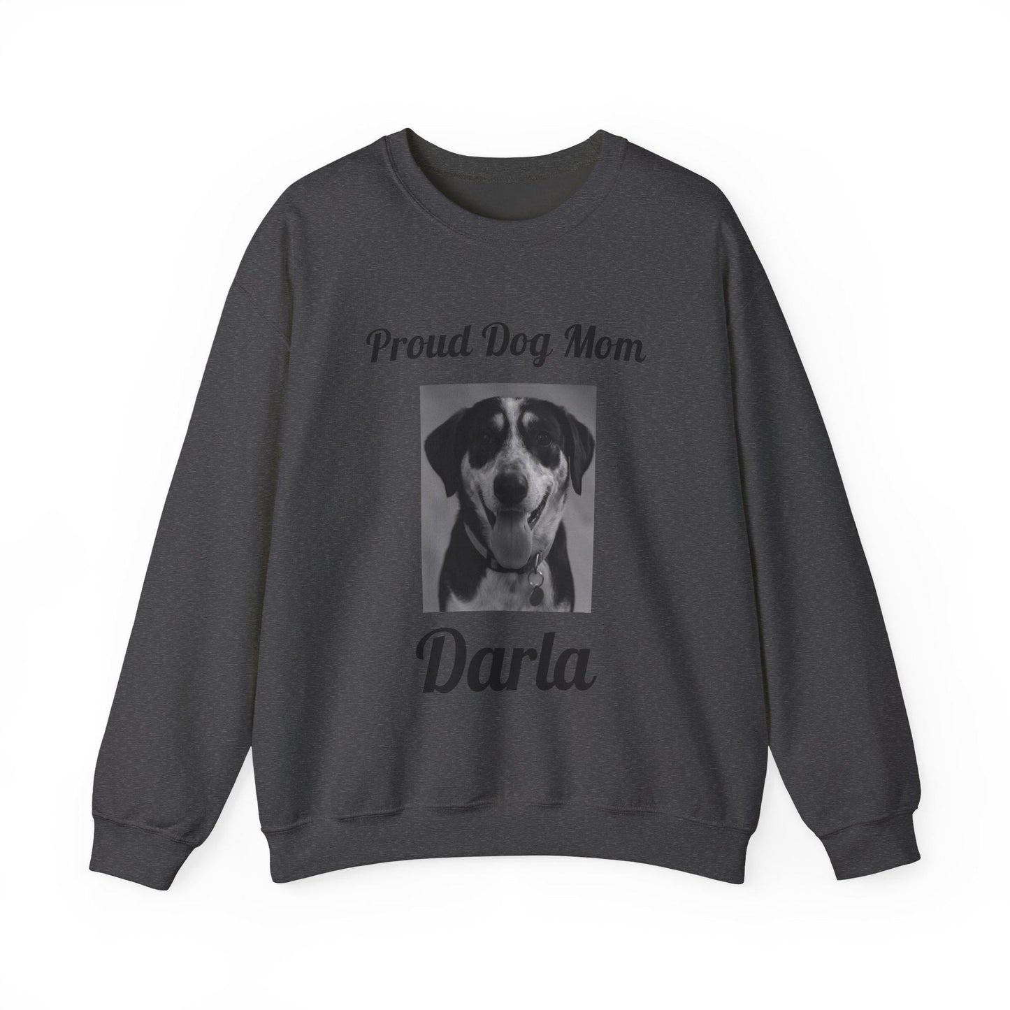 Proud Dog Mom Sweatshirt Dog Lover Crewneck | Loki's Shop Too