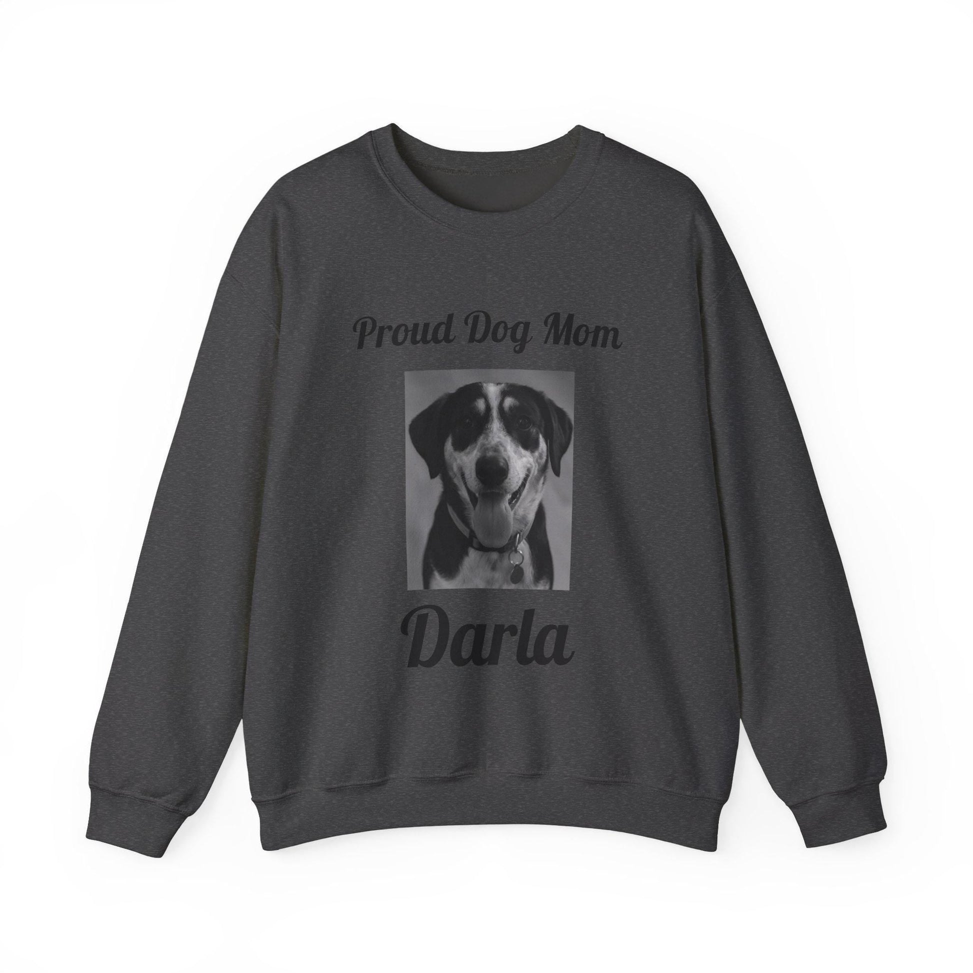 Proud Dog Mom Sweatshirt Dog Lover Crewneck | Loki's Shop Too