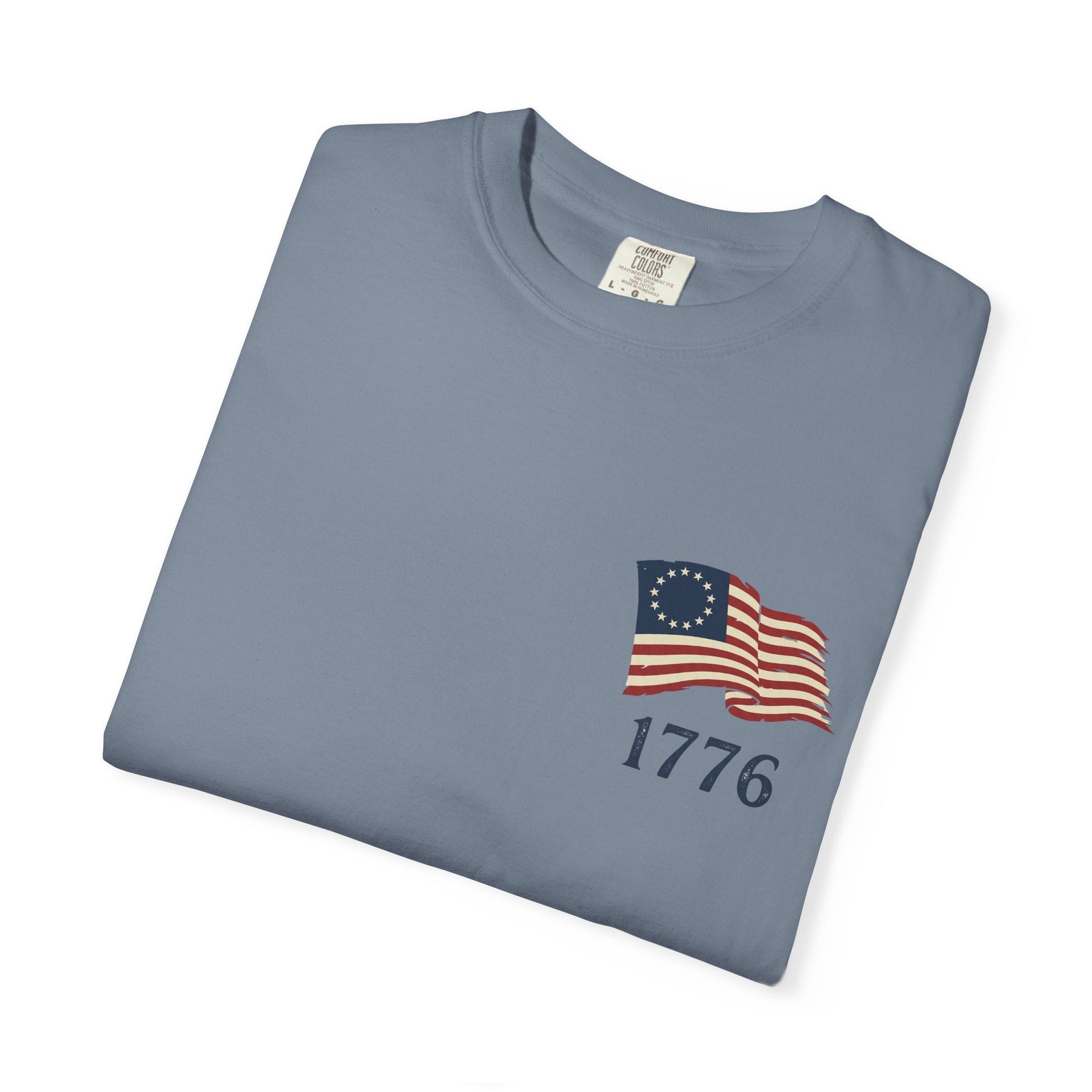America 250th Anniversary Shirt | Revolutionary War Flag Tee, Patriotic USA Freedom (1776-2026) | Loki's Shop Too